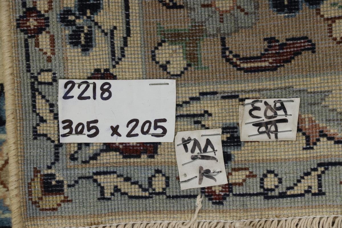 206x306 Orientteppich Yazd Trading, Höhe: rechteckig, Nain / 12 Handgeknüpfter mm Perserteppich, Orientteppich