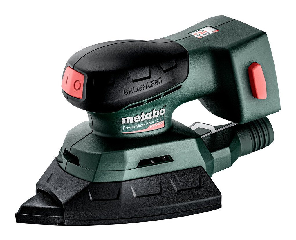 Thumbnail - metabo Akku-Multischleifer PowerMaxx SMA 12 BL, max. 10000 U/min, 20000 U/min, Ohne Akku in MetaBox