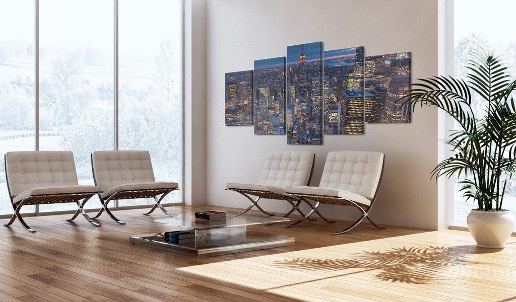 Artgeist Wandbild Gute Nacht, New York!