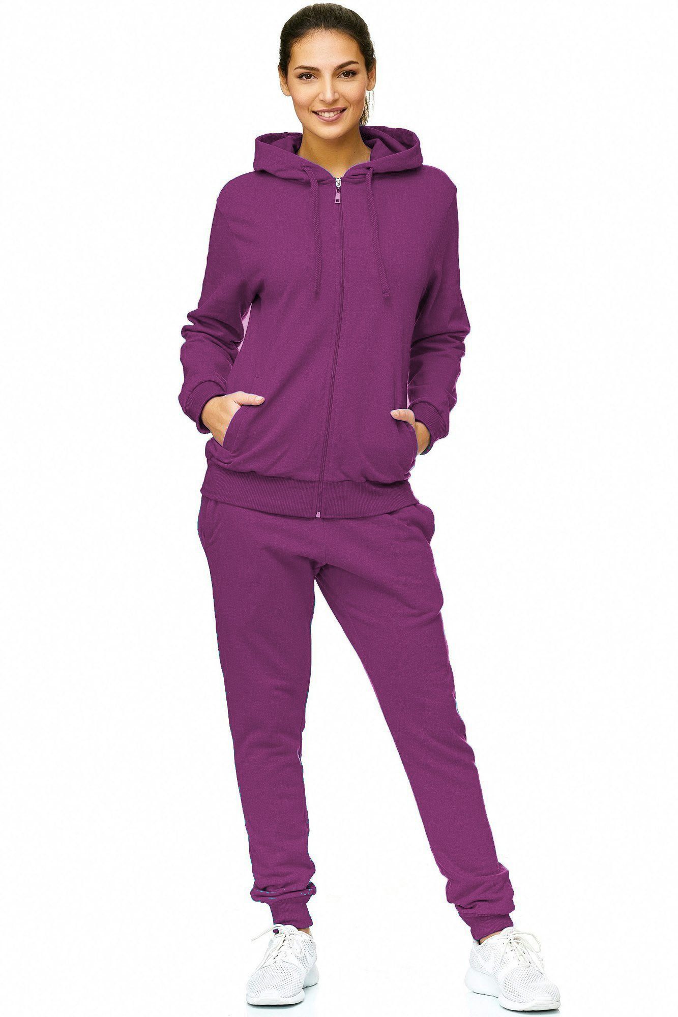 L.gonline Freizeitanzug Damen Jogginganzug, Freizeitanzug, Hausanzug 586 (K günstig online kaufen