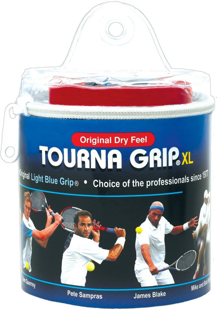 Griffband Overgrip Grip XL Tour Pack blau 30er Beutel