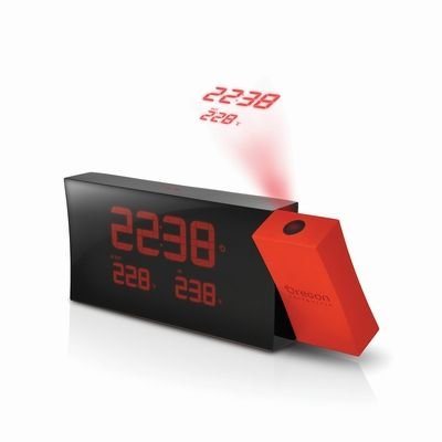 Projektionsuhr »Prysma RMR221P mit Wecker und Außensensor - rot« Projektionsuhr »Prysma RMR221P mit Wecker und Außensensor - rot«