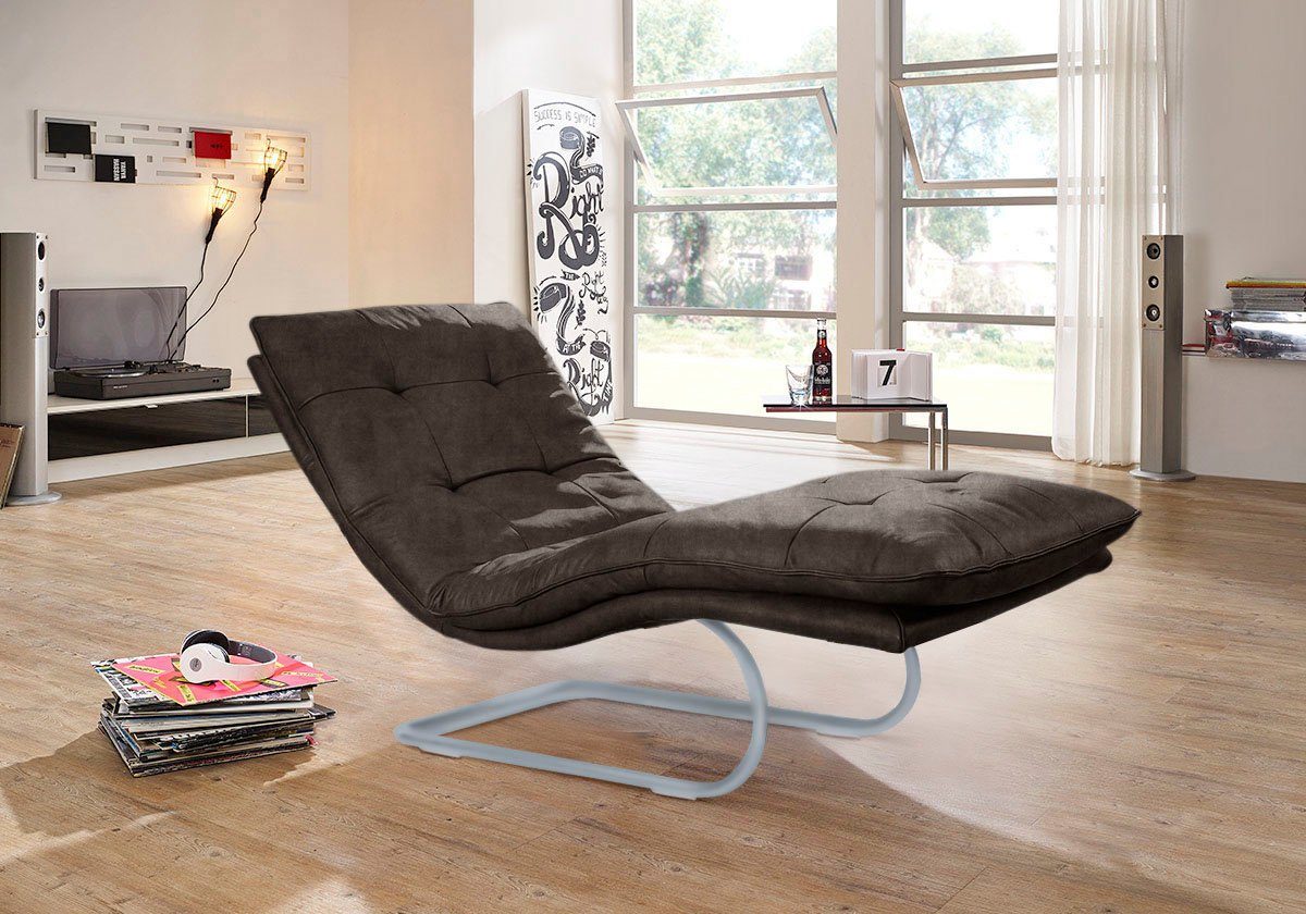 W.SCHILLIG Relaxliege daily dreams, in Waffelkissen-Optik, günstig online kaufen