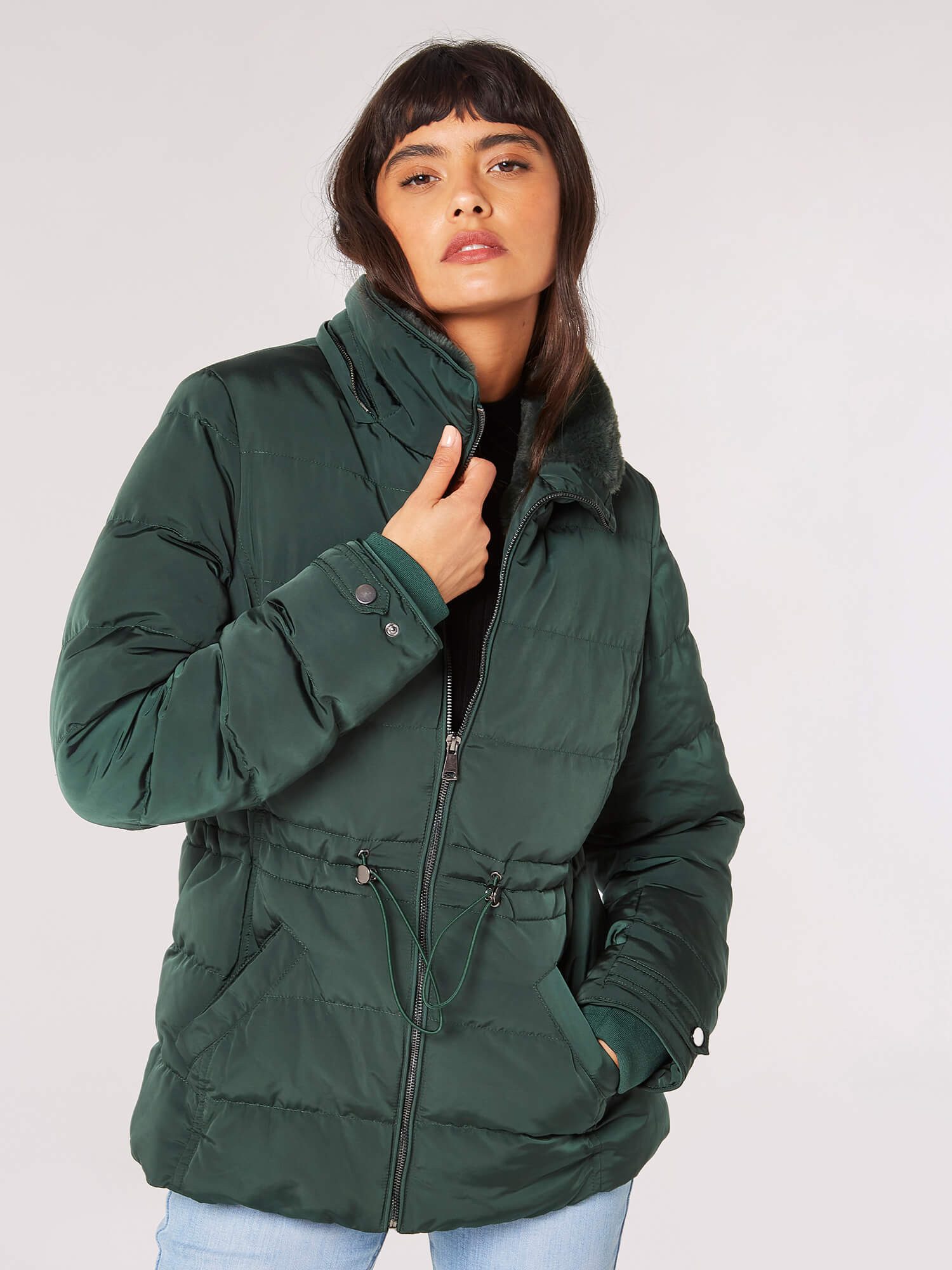 Apricot Funktionsjacke gesteppte Jacke, (Gummizug) mit günstig online kaufen