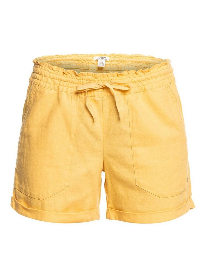 Roxy Shorts Another Kiss, Stoff: leichtes Leinen-Viskose-Mischgewebe