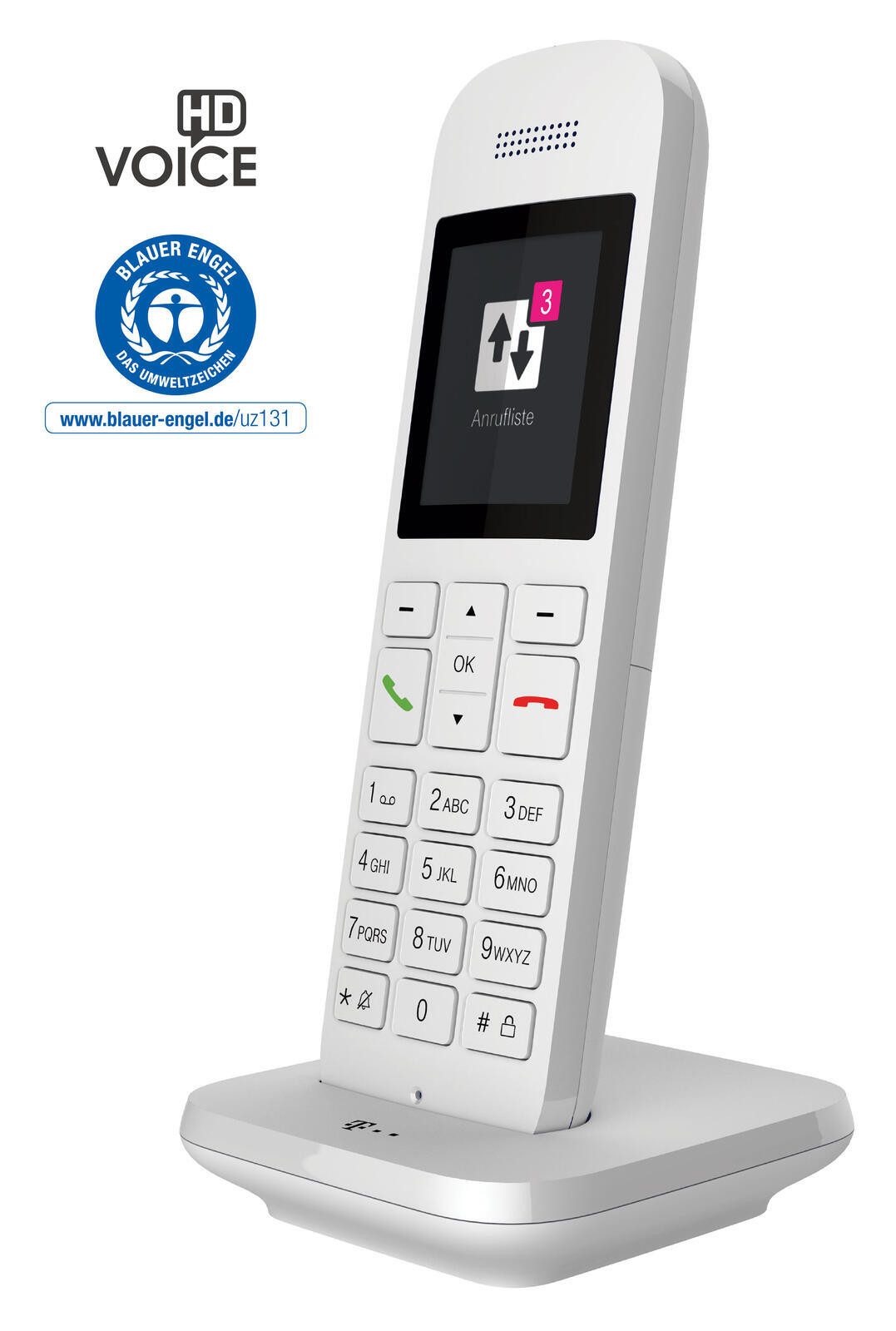 Telekom Telekom Speedphone 12 weiß Schnurloses DECT-Telefon – Bild 2 von 3