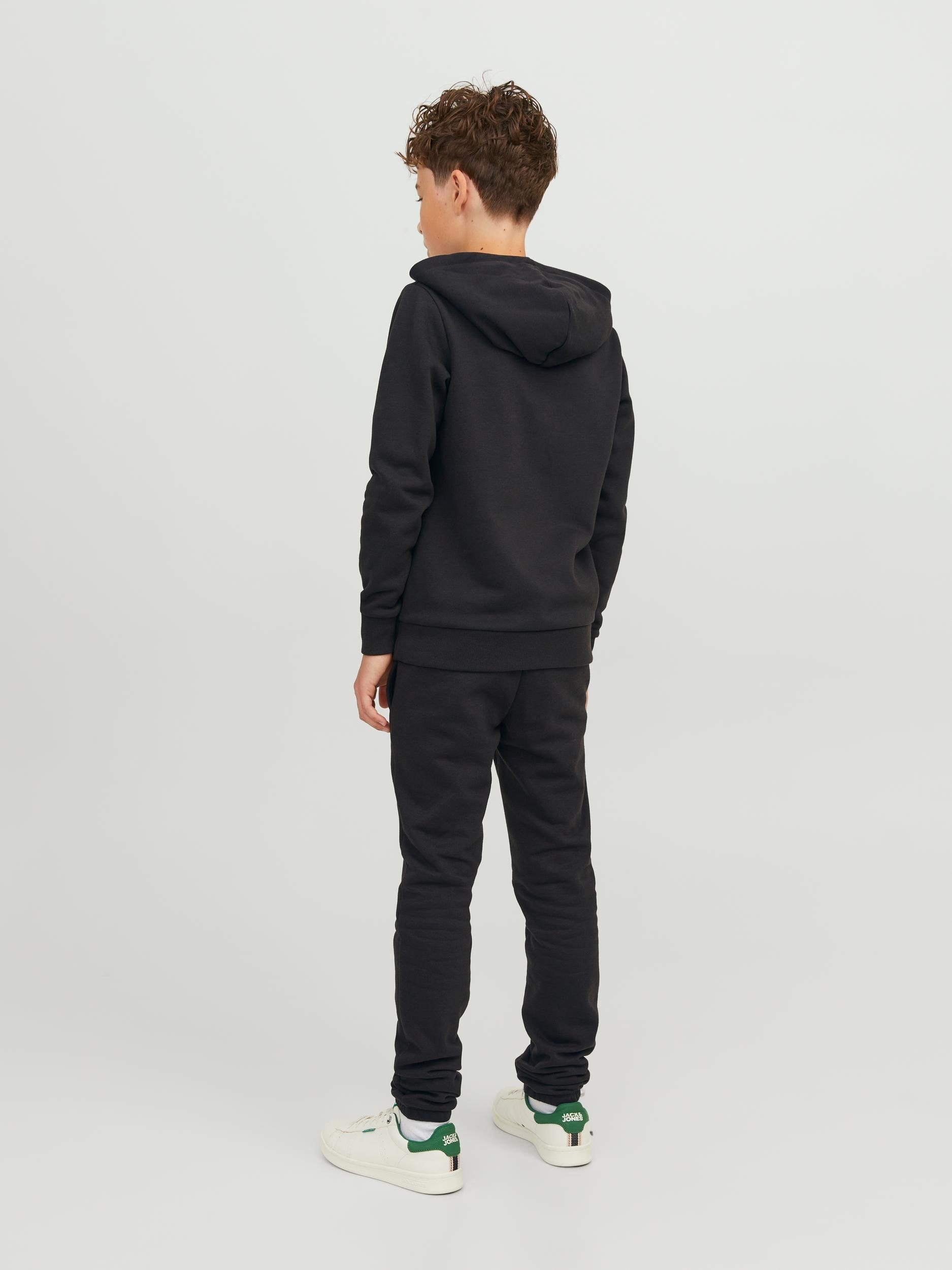 Junior Black Kapuzensweatshirt Jones SWEAT HOOD & JNR JJMILES Jack