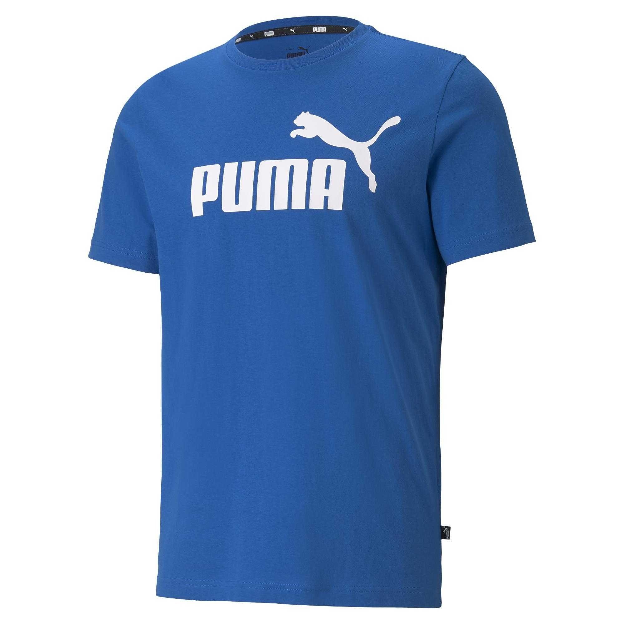 PUMA T-Shirt Herren T-Shirt - ESS Logo Tee, Rundhals