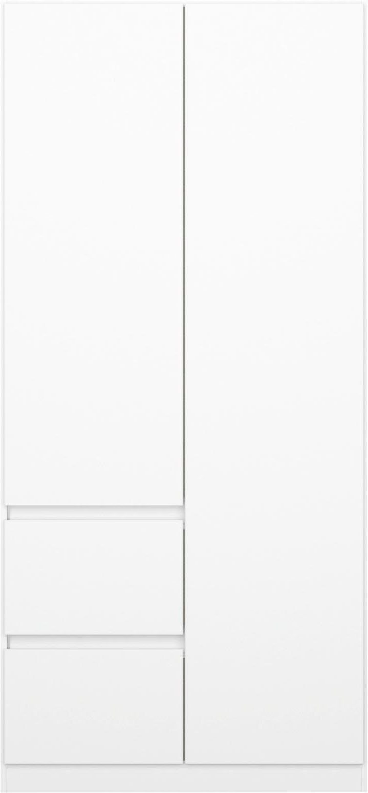 rauch Schrank-Set Kleiderschrank Schrank Garderobe Wäscheschrank Ankleide NIDDA, (Set, Größe 208x163 cm), grifflose Front sowie Push-to-Open Funktion MADE IN GE – Bild 5 von 5