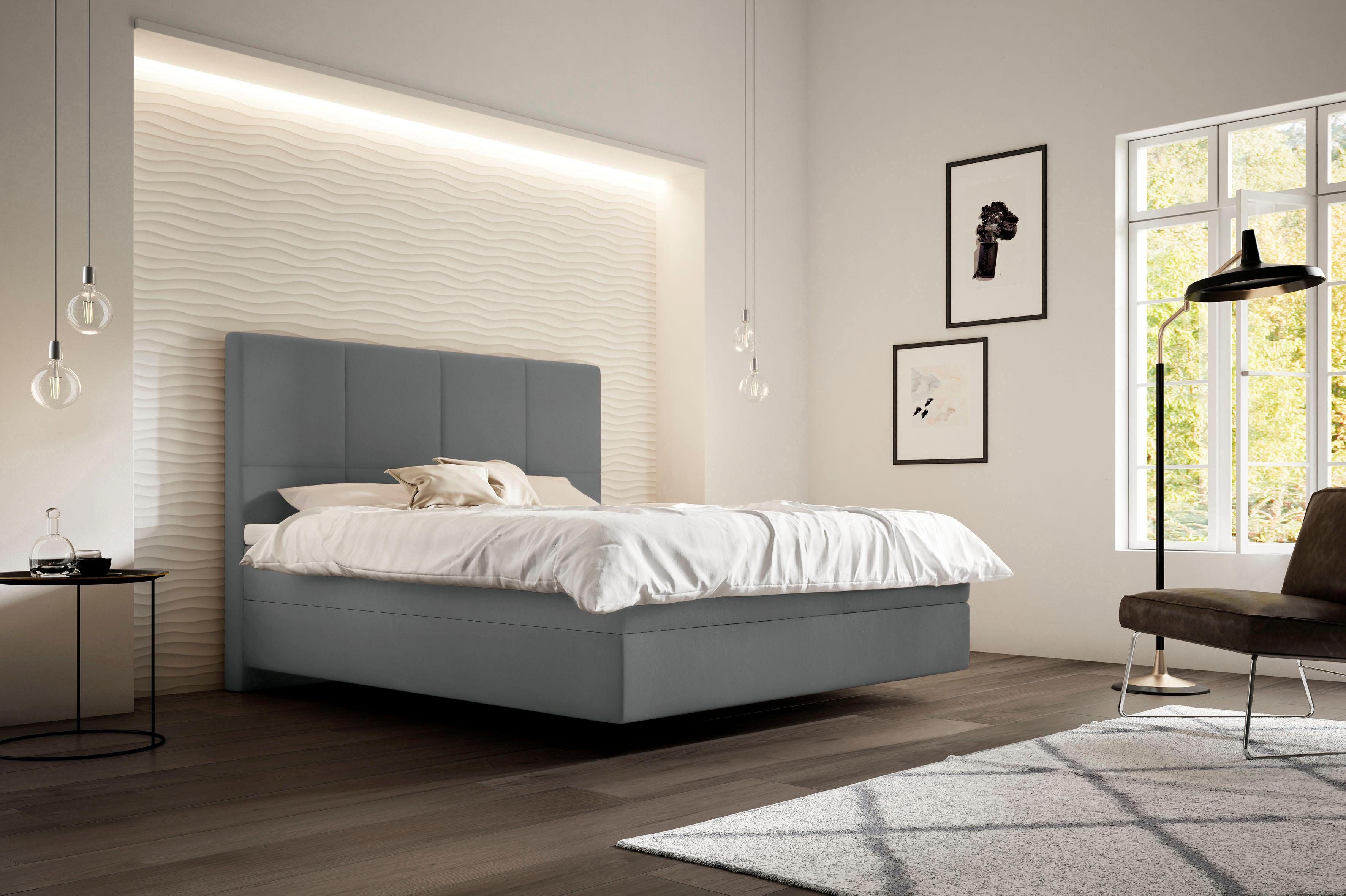 Schlaraffia Boxspringbett Saga Mit Bultex Topper Und Mit 7 Zonen Tonnentaschen Federkernmatratze Hartegrad H2 H3 H4 Fuss In Schwebeoptik Kopfteilhohe 133 Cm Online Kaufen Otto