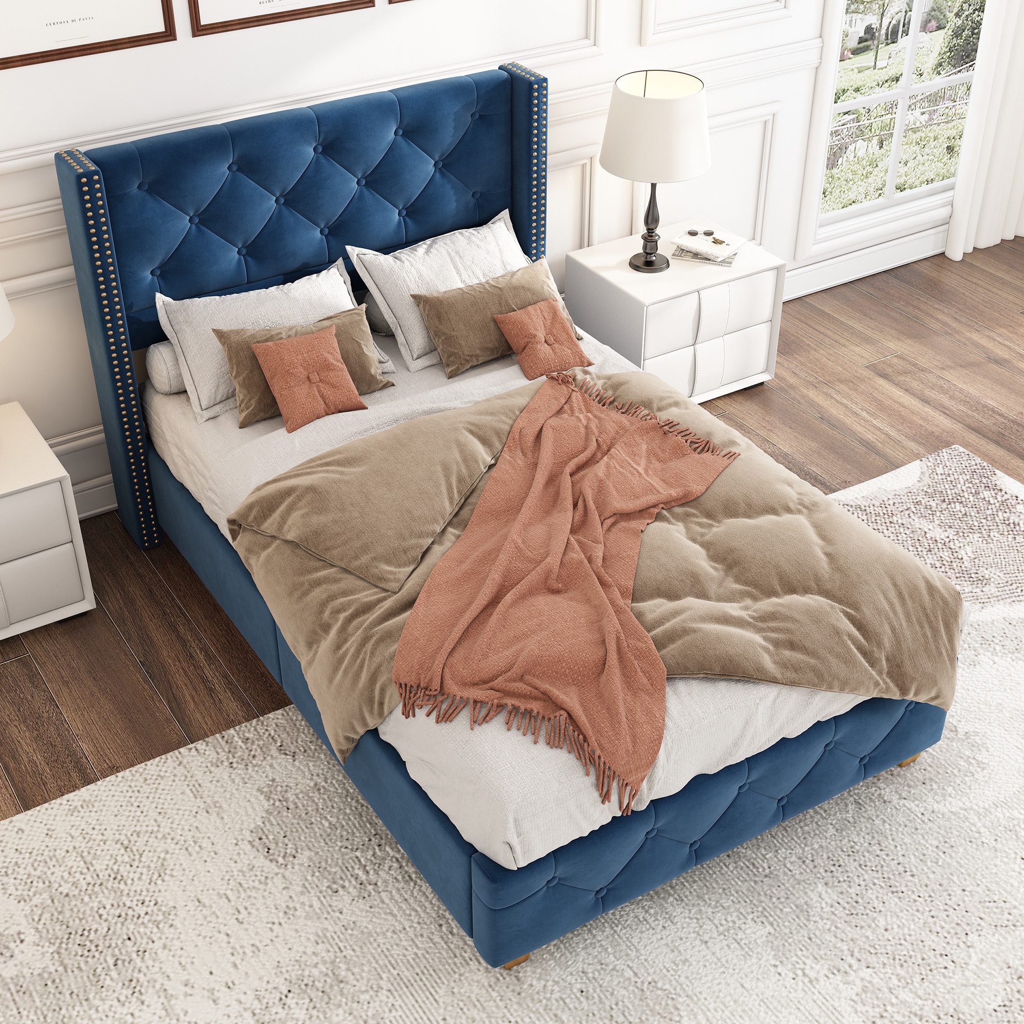 HAUSS SPOLE Polsterbett 90x200cm mit Lattenrost günstig online kaufen