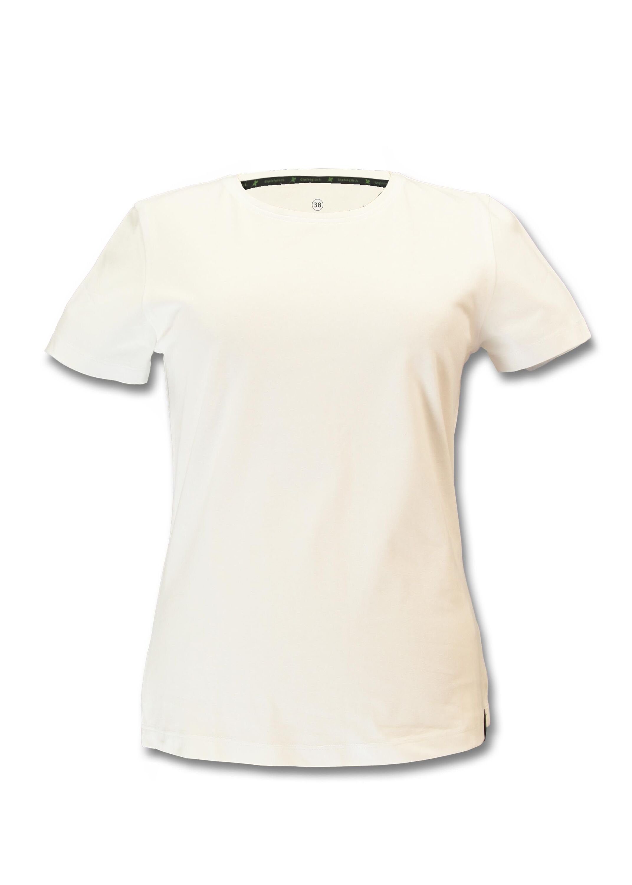 Gipfelglück Funktionsshirt Lynn für Damen, aus Bio-Baumwolle Optic White