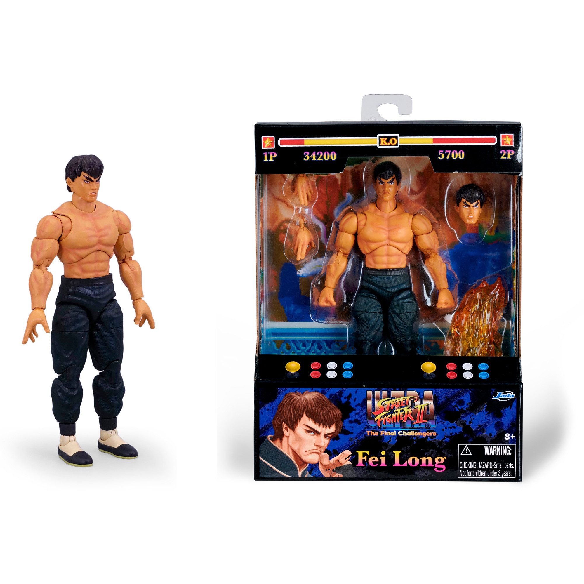 JADA Spielfigur Jada Toys Jada Toys Street Fighter ll - Fei-Long