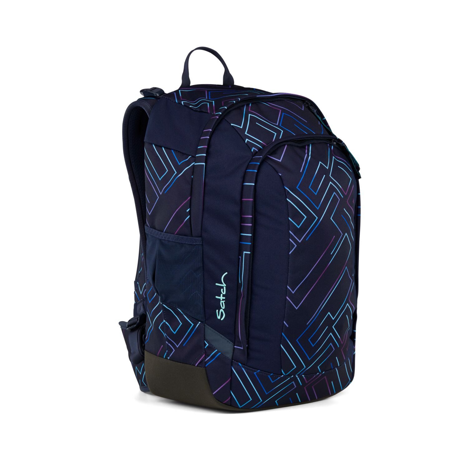 Satch Schulranzen Schulrucksack-Set AIR Purple Laser günstig online kaufen