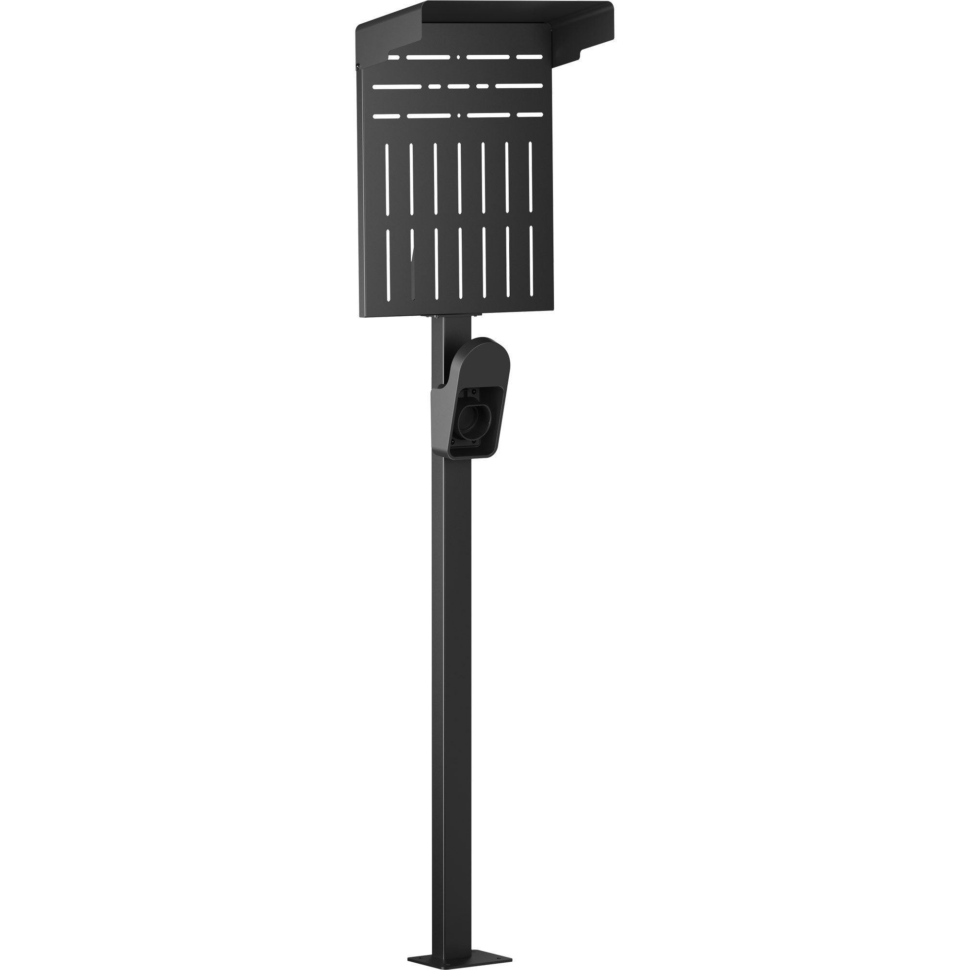 Elektroauto-Ladestation Universal Wallbox-Standfuß XL mit EV-Ladekabel Hal