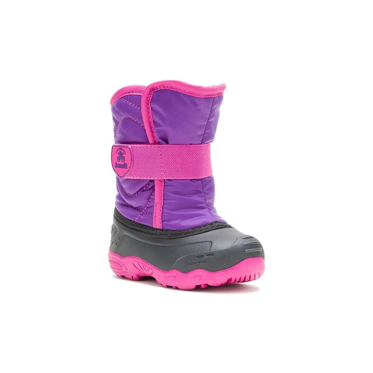 Kamik Snowbug 5 Winterstiefel Wärmende, gefütterte Winterstiefel für Kinder mit wasserdichter Sohle