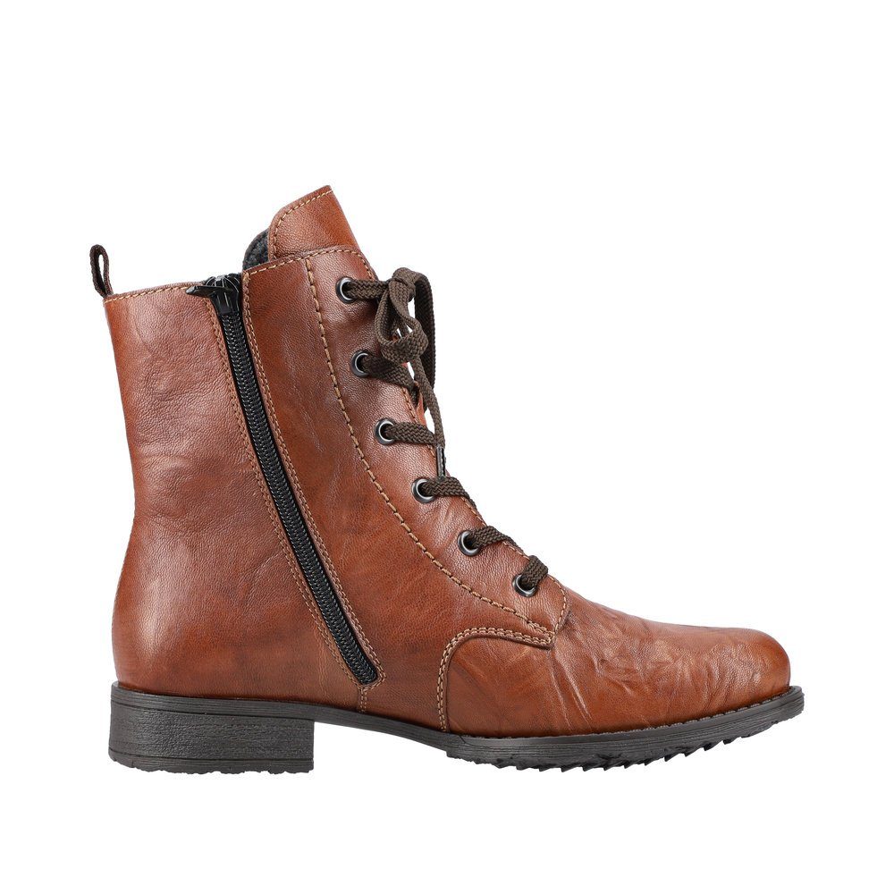 Rieker Rieker Damen Schnürstiefelette 70828-22 braun Stiefelette