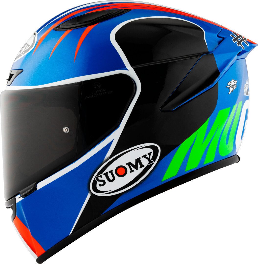 Suomy Motorradhelm Track-1 Pecco Mugello 2022 E06 Helm