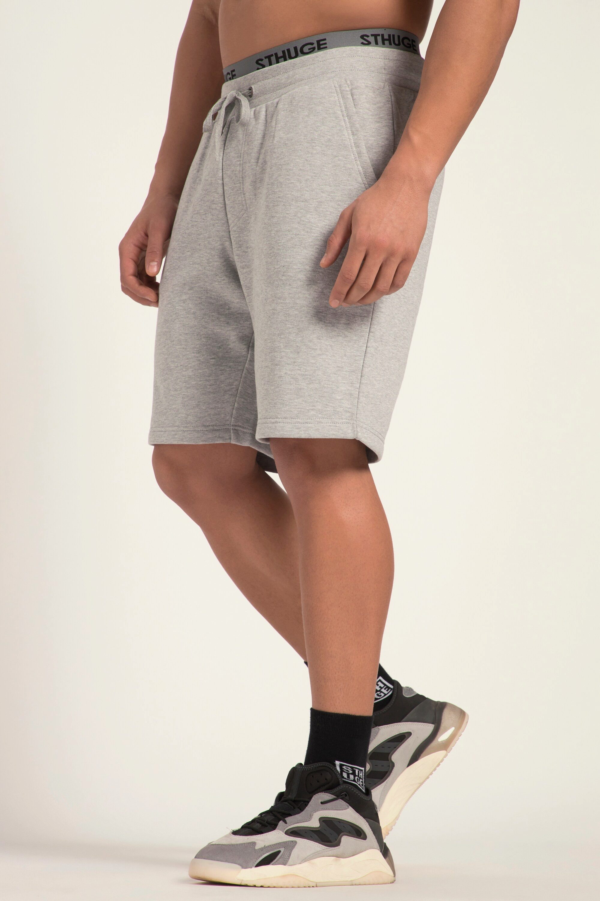 STHUGE Bermudas Sweat-Bermuda Basic Fit Elastikbund