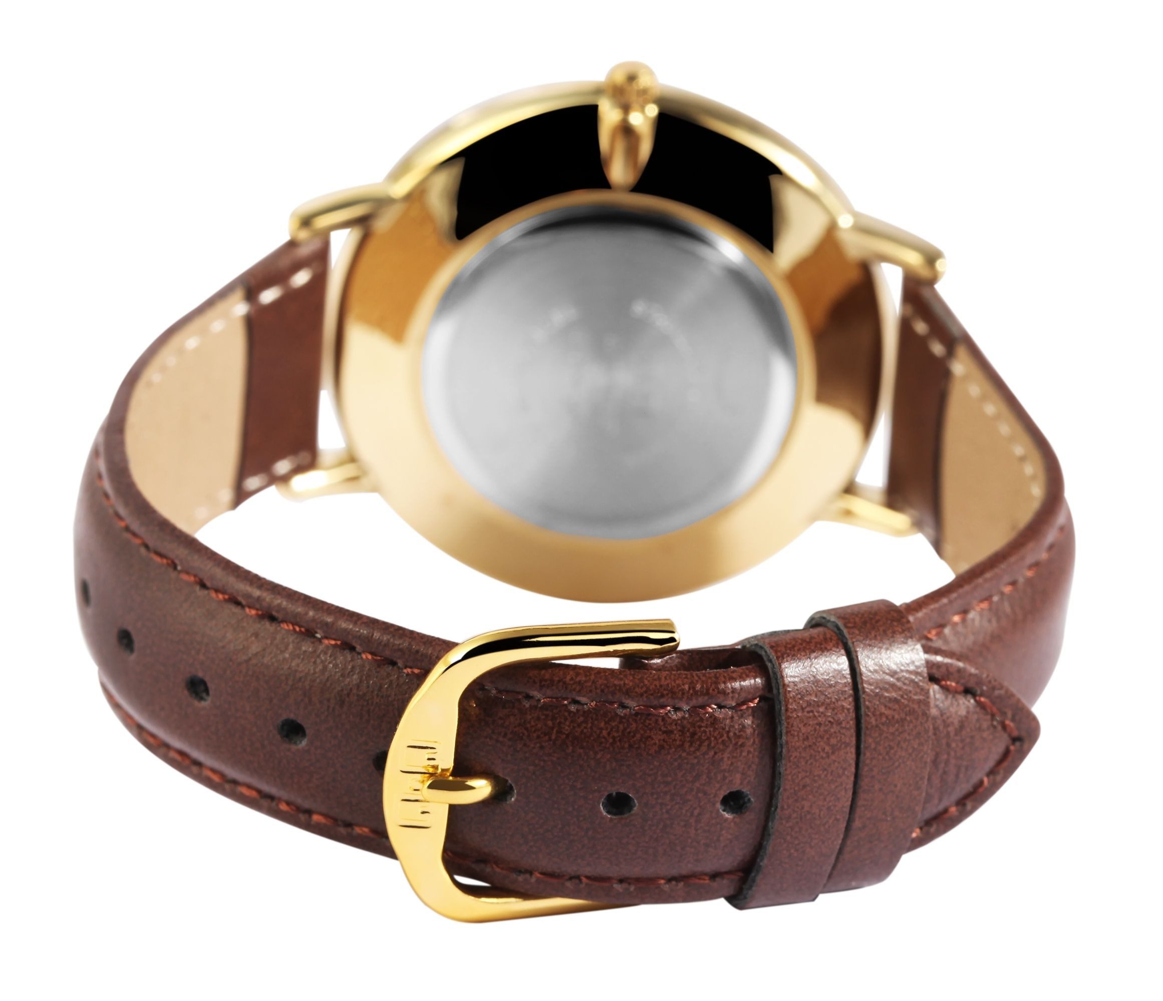 Q&Q Quarzuhr QZ00J103Y mit Lederimitationsband, 3 günstig online kaufen