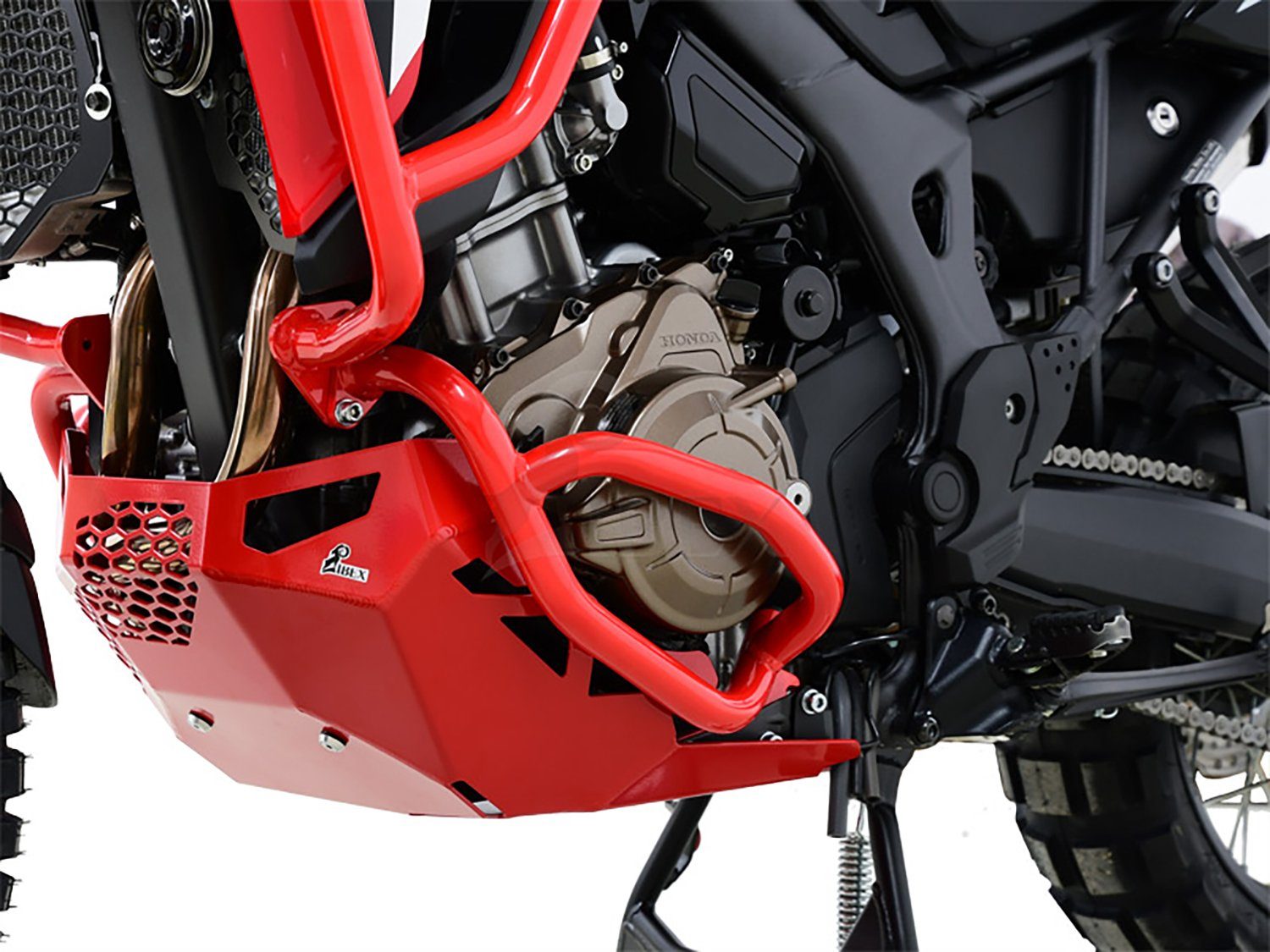 Motor-Schutzhülle Sturzbügel für Honda CRF 1000 L Africa Twin rot