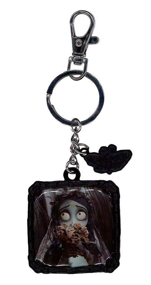 Schlüsselanhänger Corpse Bride Metall-Schlüsselanhänger Flowers 7 cm