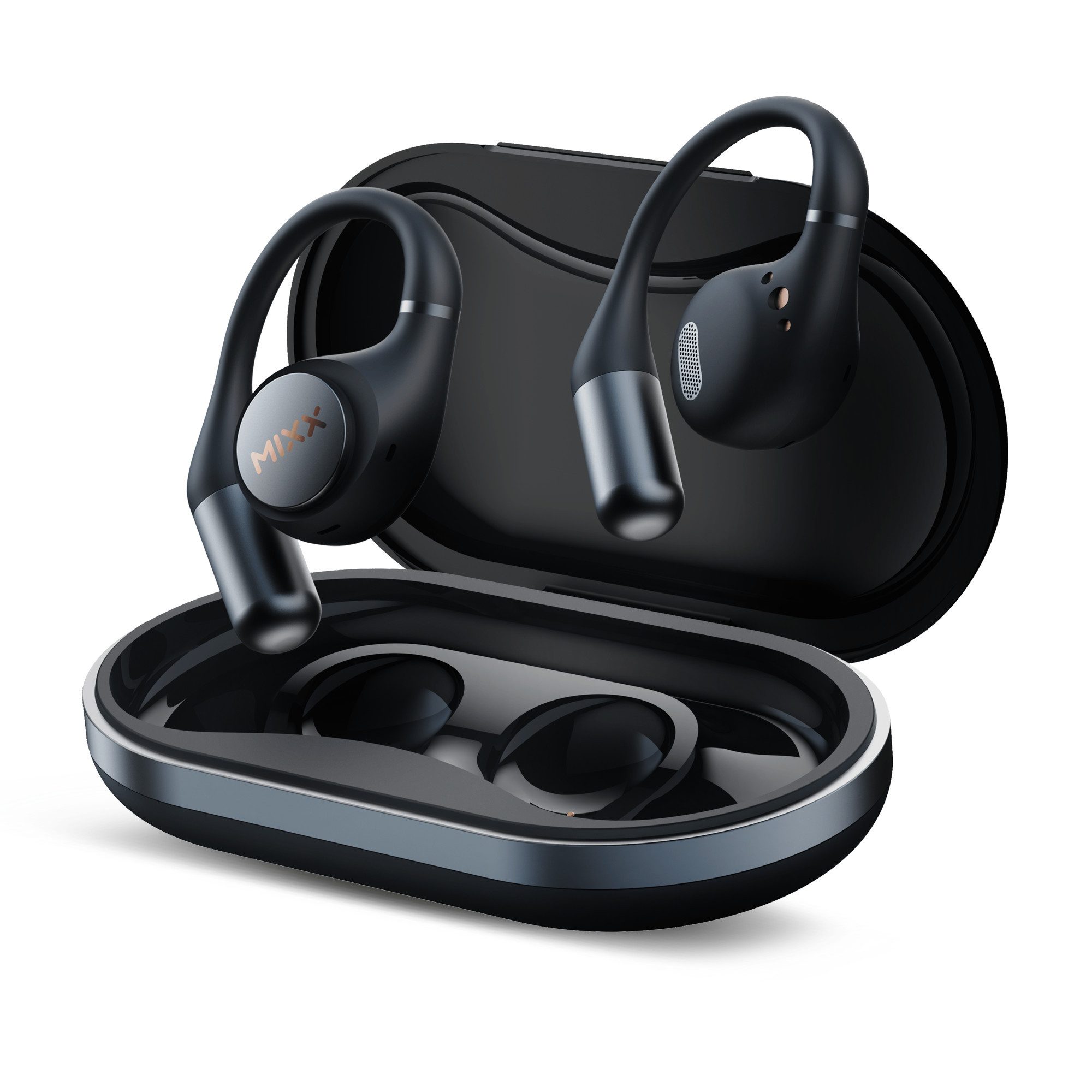 MIXX Streambuds AirFlow OPEN TWS Sport Open-Ear-Kopfhörer (Bluetooth, bis zu 8 Stunden Spielzeit)