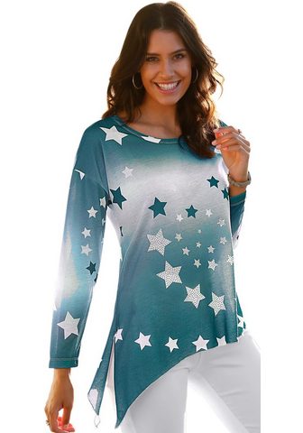 CLASSIC INSPIRATIONEN Футболка с glänzenden Ziersteinch...