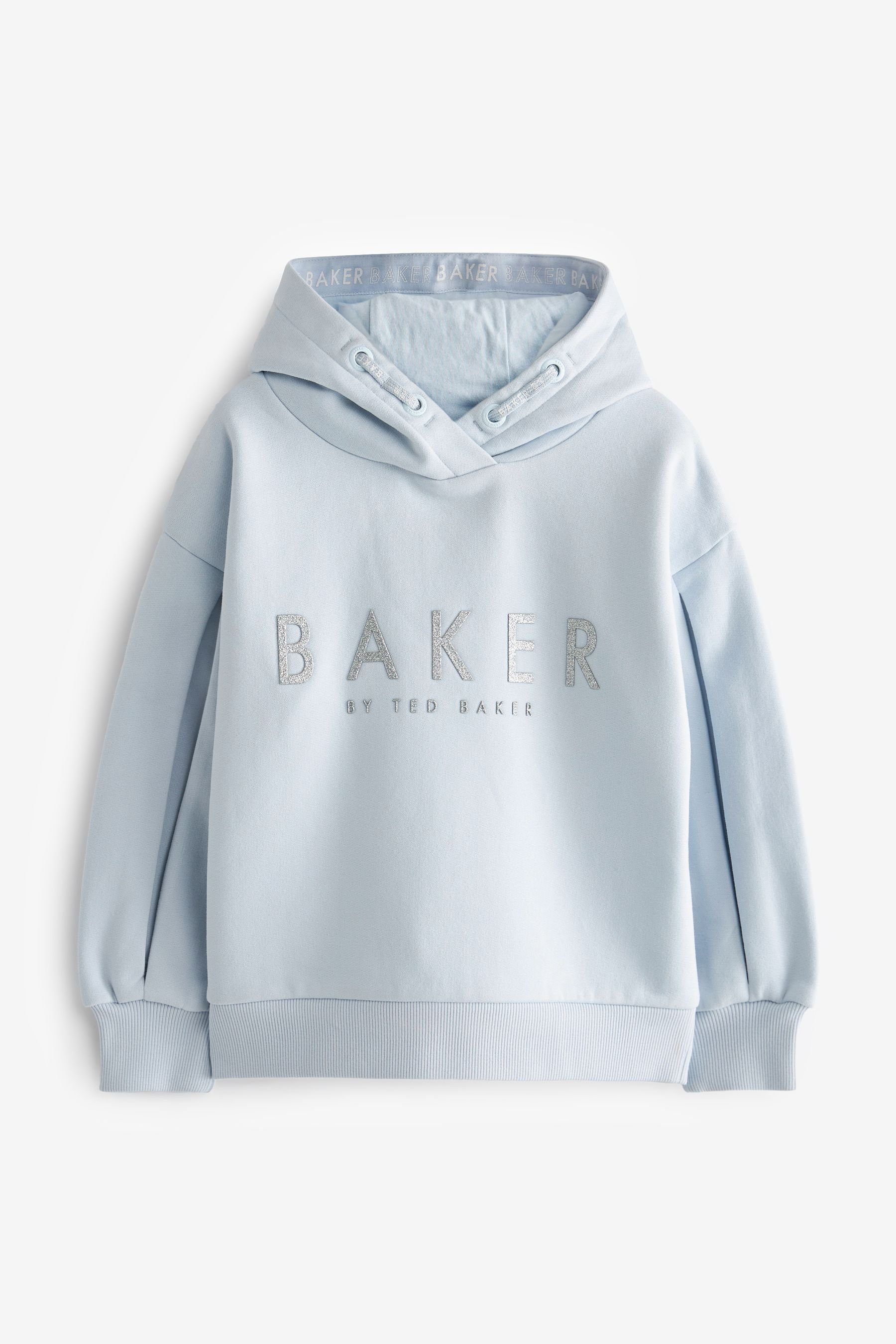 Baker by Ted Baker Kapuzensweatshirt Baker by Ted Baker Kapuzensweatshirt mit Logo (1-tlg) Blue