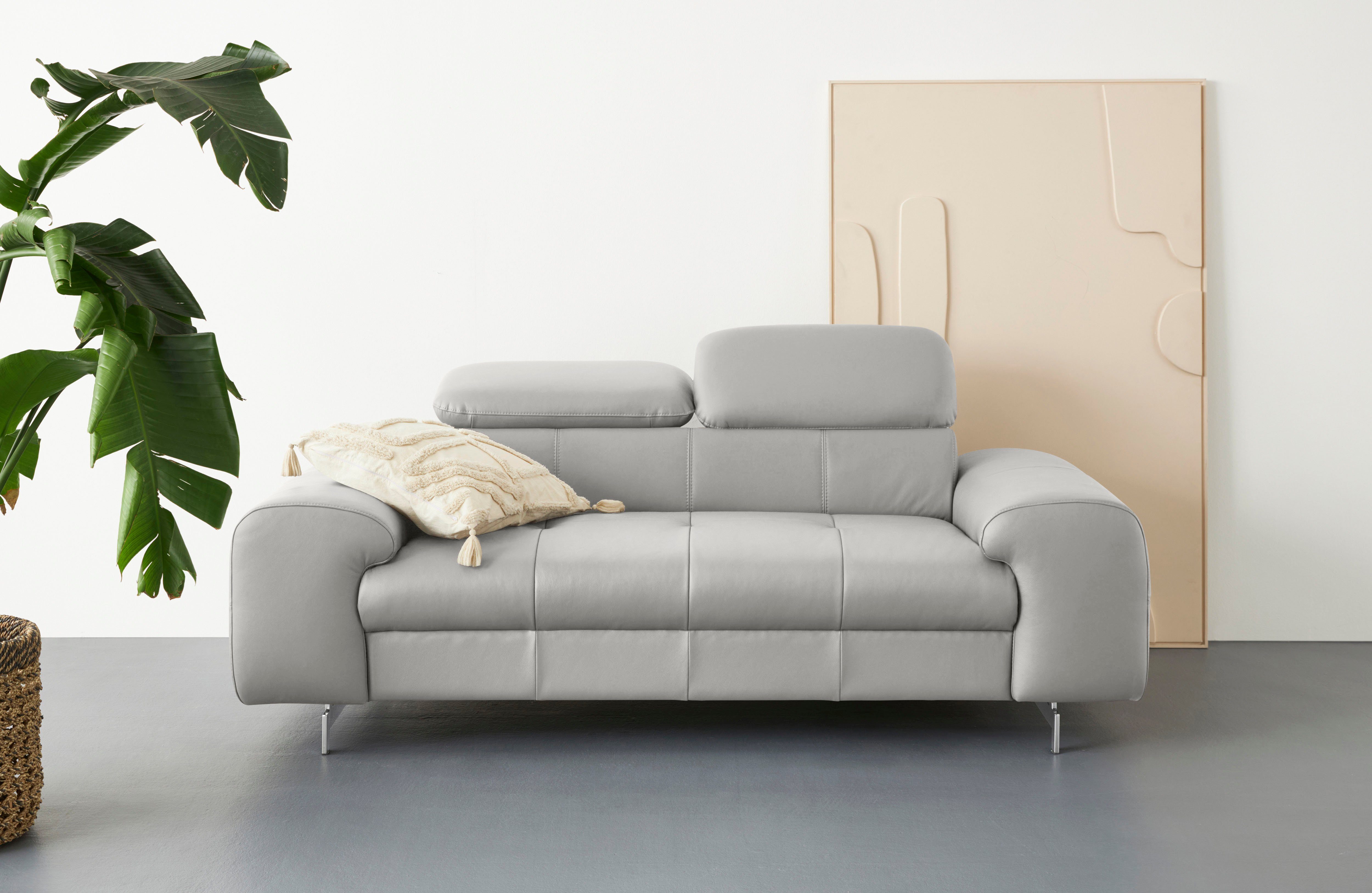 COTTA 2-Sitzer Chef, Big-Sofa mit Kopfteilverstellung, günstig online kaufen