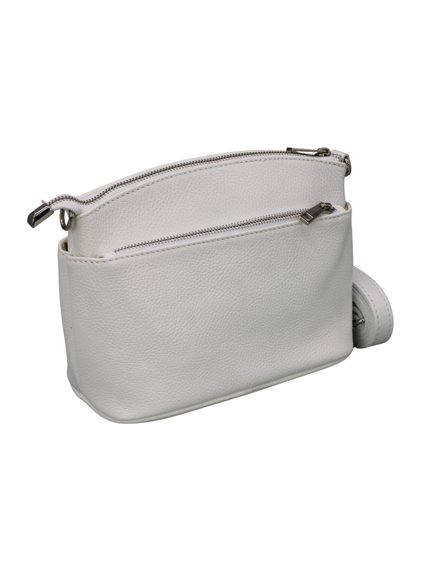 Adel Bags Schultertasche Nira – Damen Umhängetasche aus Echtleder mit 3 Hauptfächern, Innenfächer mit und ohne Reißverschluss