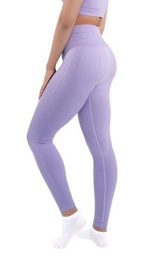 Stark Soul® Highwaist Leggings Sport Leggings "reflect" mit hohem breitem Bund