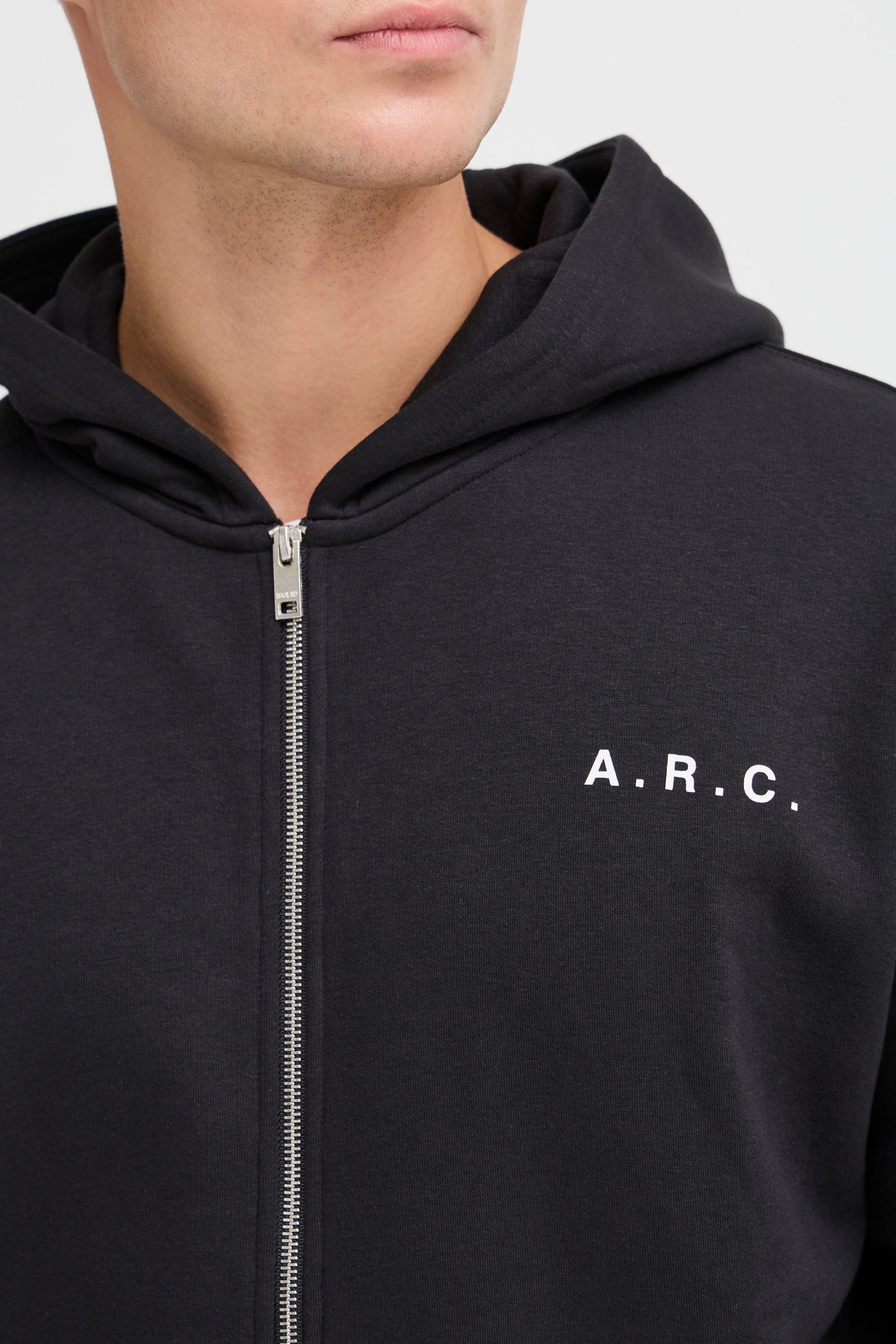 !Solid Sweatjacke SDHenne Lässige Kapuzensweatjacke mit Backprint