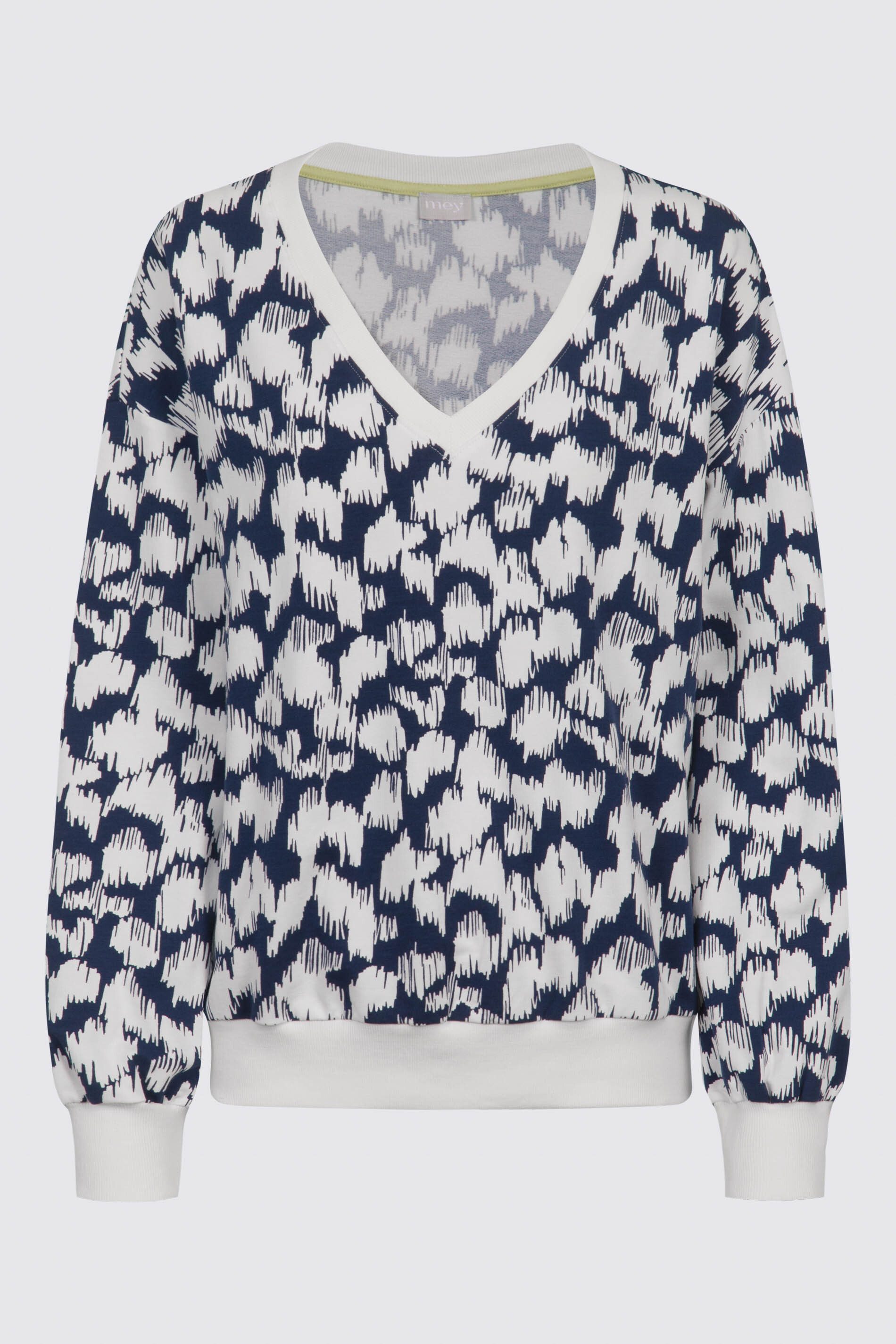 Mey Pyjamaoberteil Damen Serie Caren Ausgefallener Print (1-tlg) günstig online kaufen