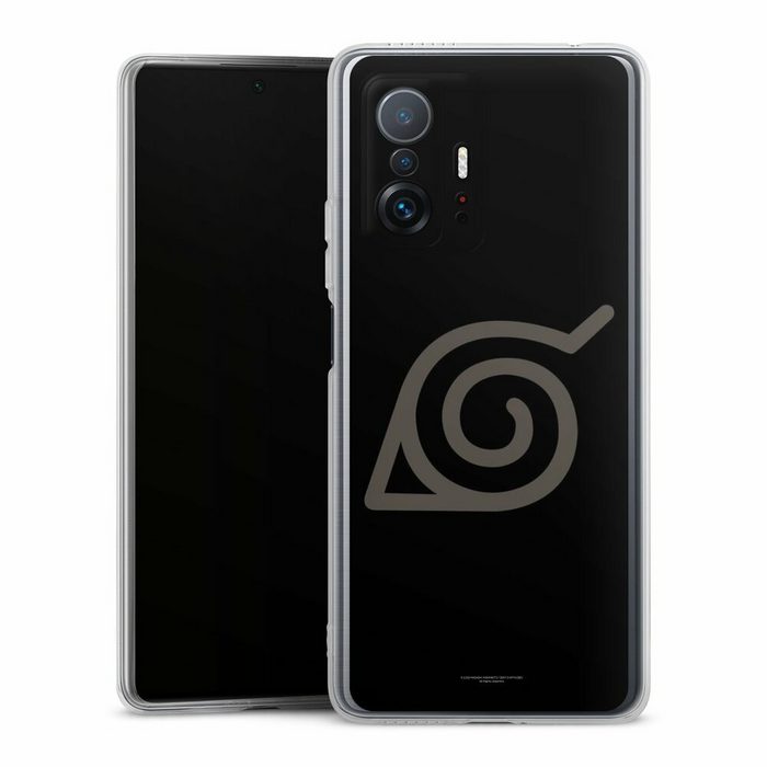 DeinDesign Handyhülle Konoha Logo Naruto Shippuden Konoha Xiaomi 11T 5G Silikon Hülle Bumper Case Handy Schutzhülle
