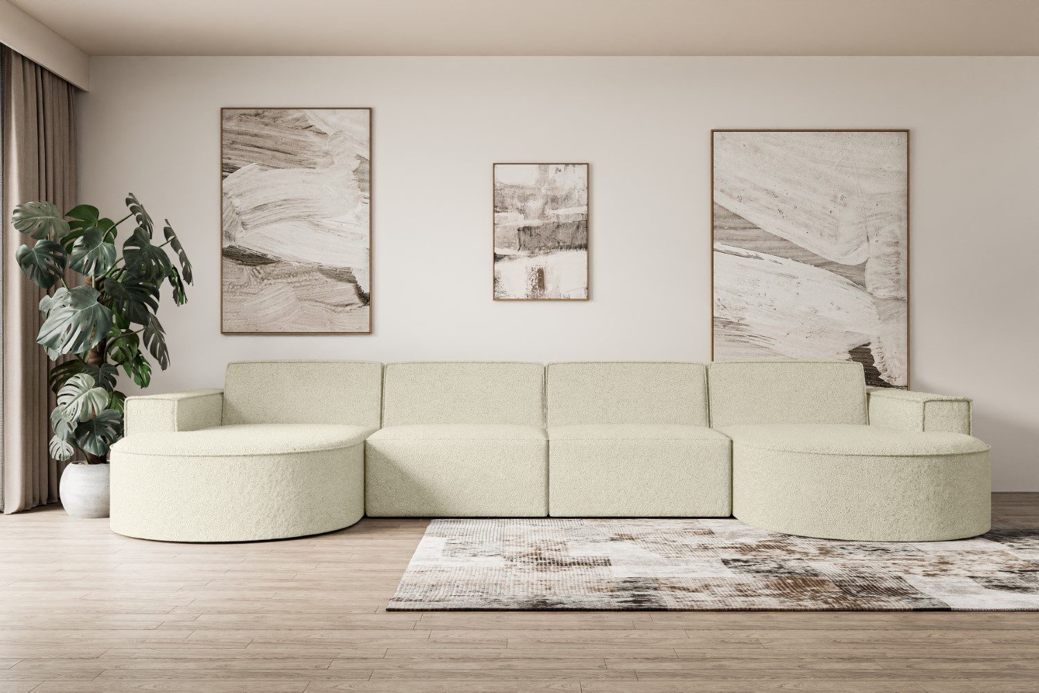 ALTDECOR Wohnlandschaft MARI-U2, Sofa Praktische Bequeme Funktionsecke Couc günstig online kaufen