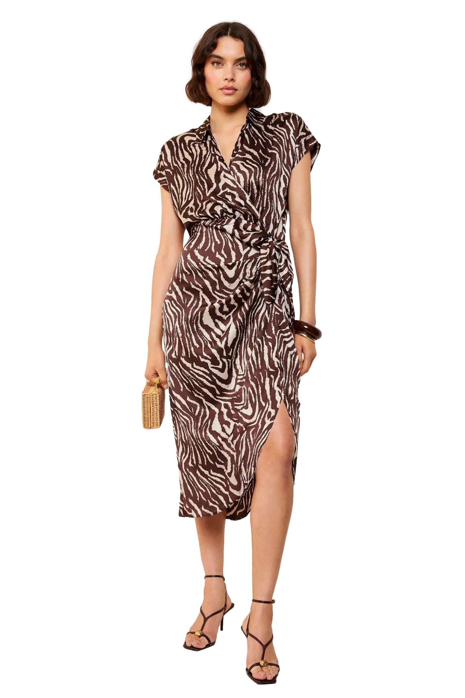 Friends Like These Midikleid Friends Like These Midi-Wickelkleid, Petite (1 günstig online kaufen