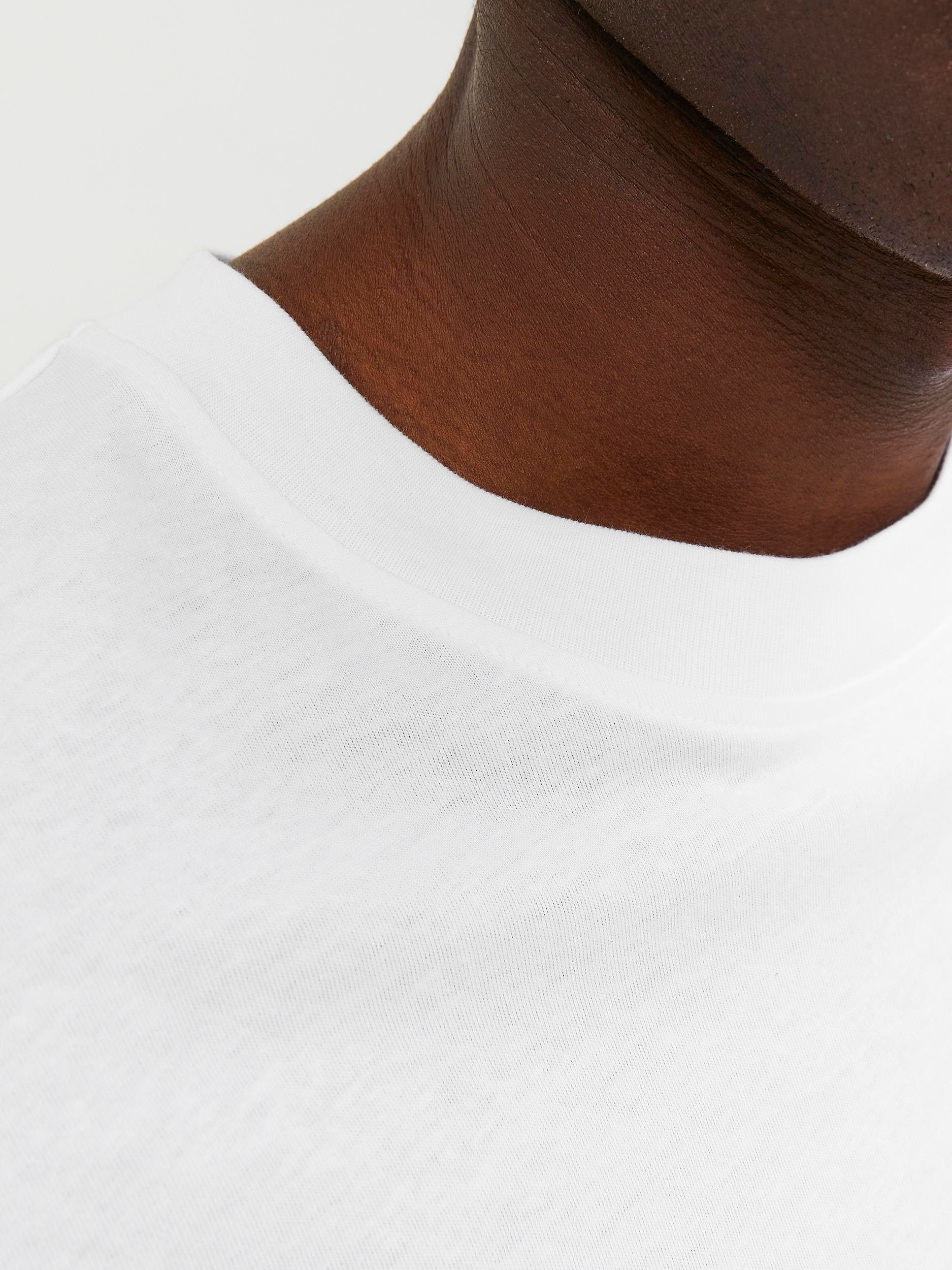 Jack & Jones Oversize-Shirt JJEBRADLEY Oversize T-Shirt mit klassischem Rundhalsausschnitt mit gekämmten Jersey