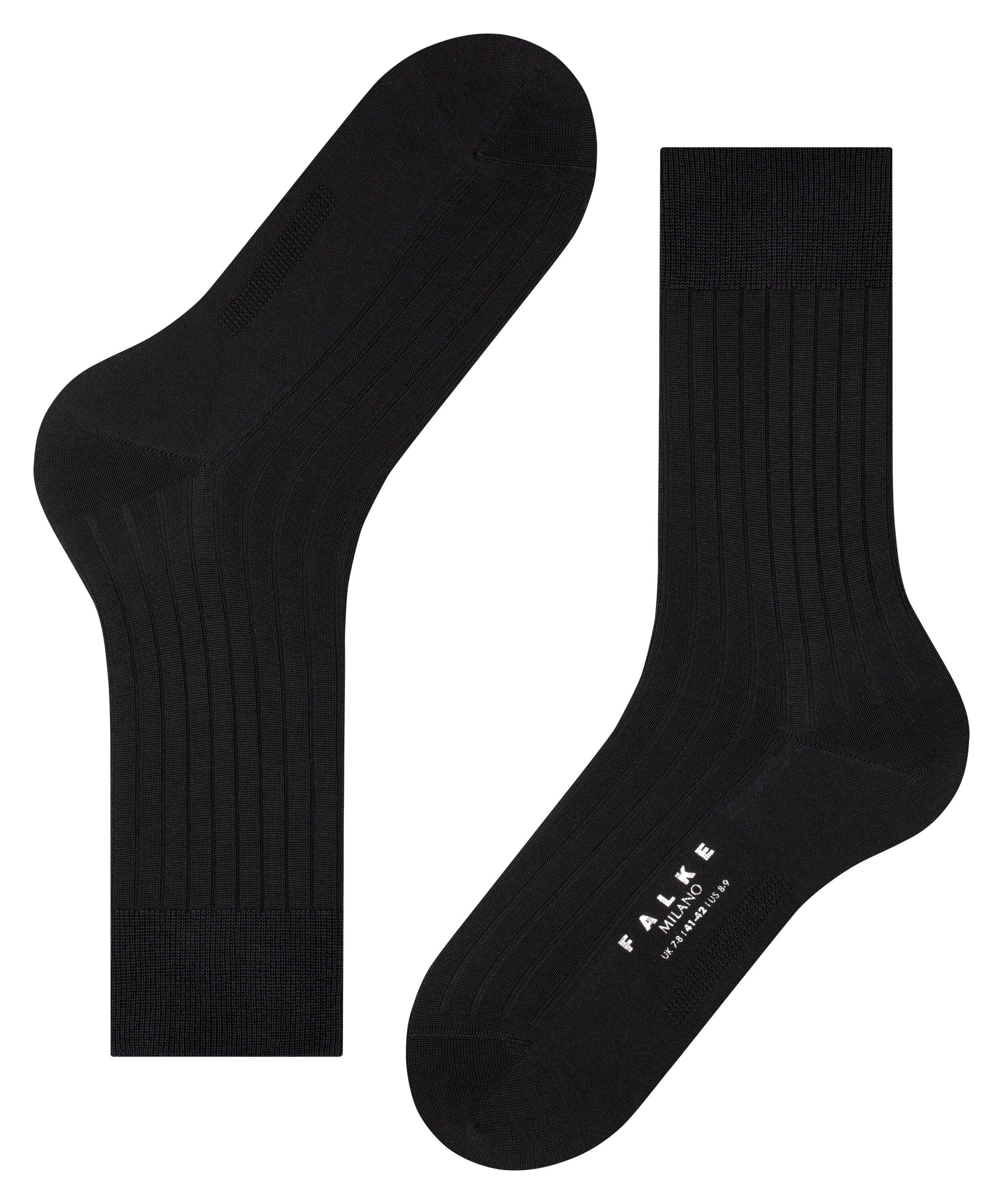 Socken Milano (3000) FALKE black (1-Paar)
