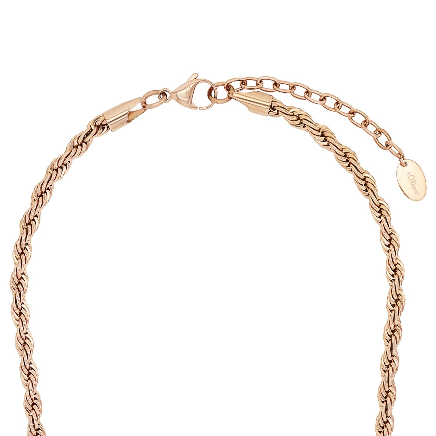 s.Oliver Edelstahlkette für Damen, Edel...