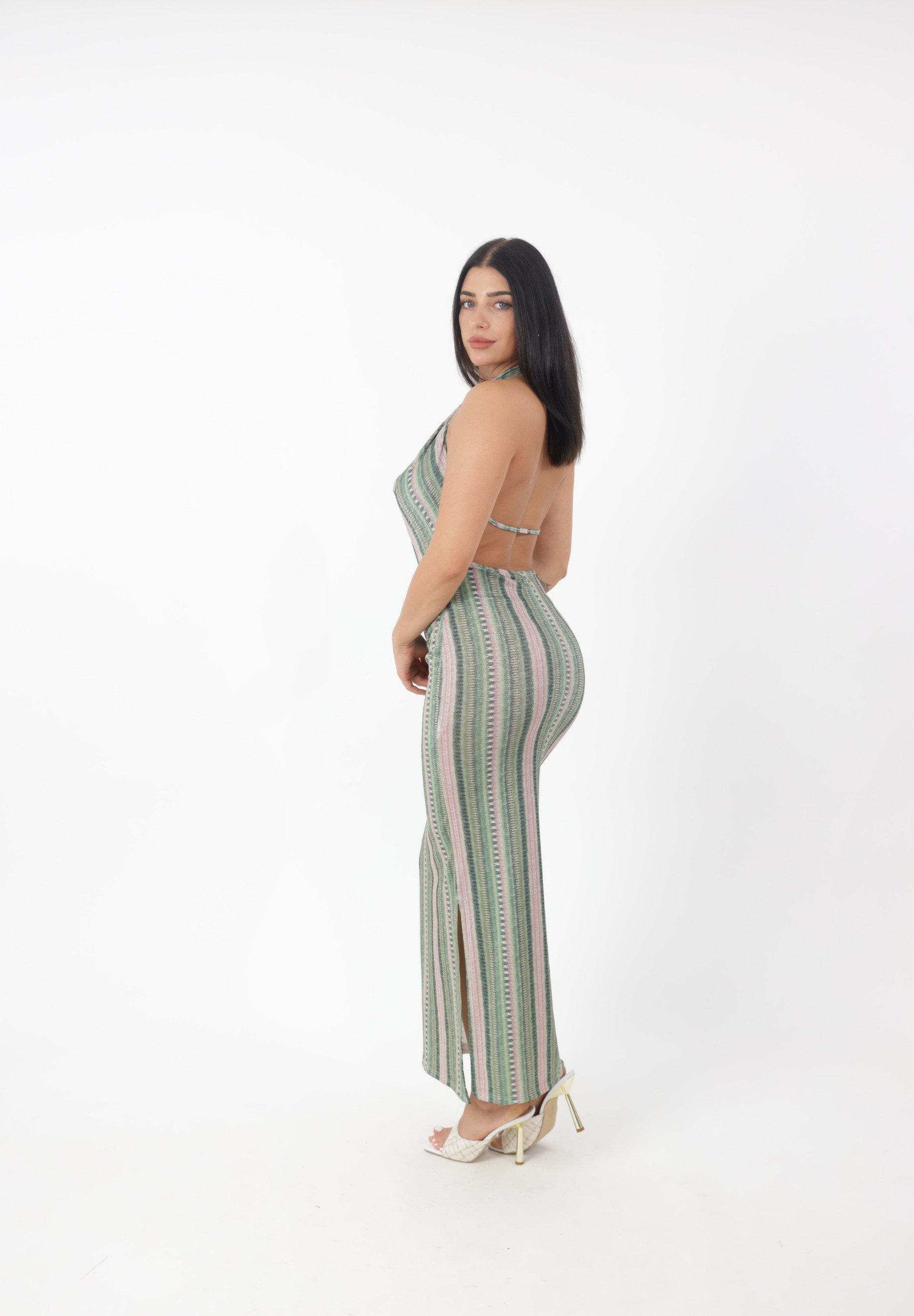 Elara Sommerkleid Kleid mit Muster