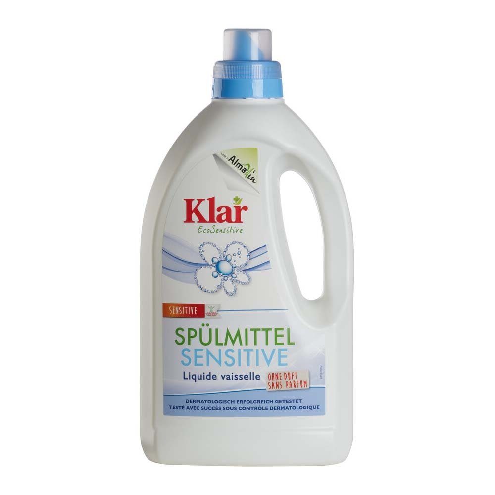 Almawin Klar - Spülmittel - Sensitive 1,5L Geschirrspülmittel