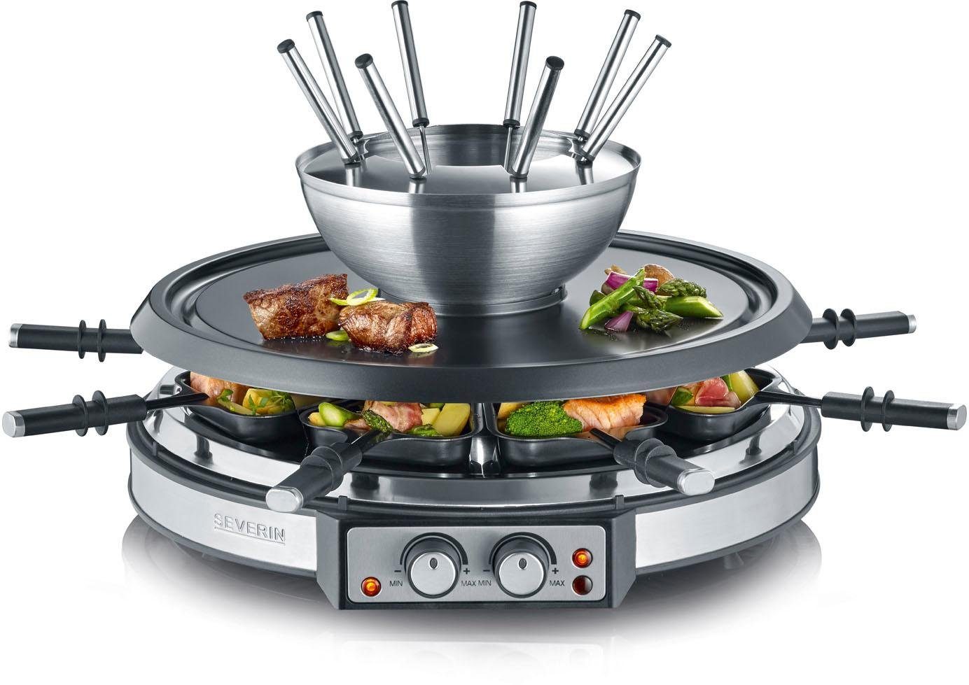 Severin Raclette und FondueSet RG 2348, 1900 W OTTO
