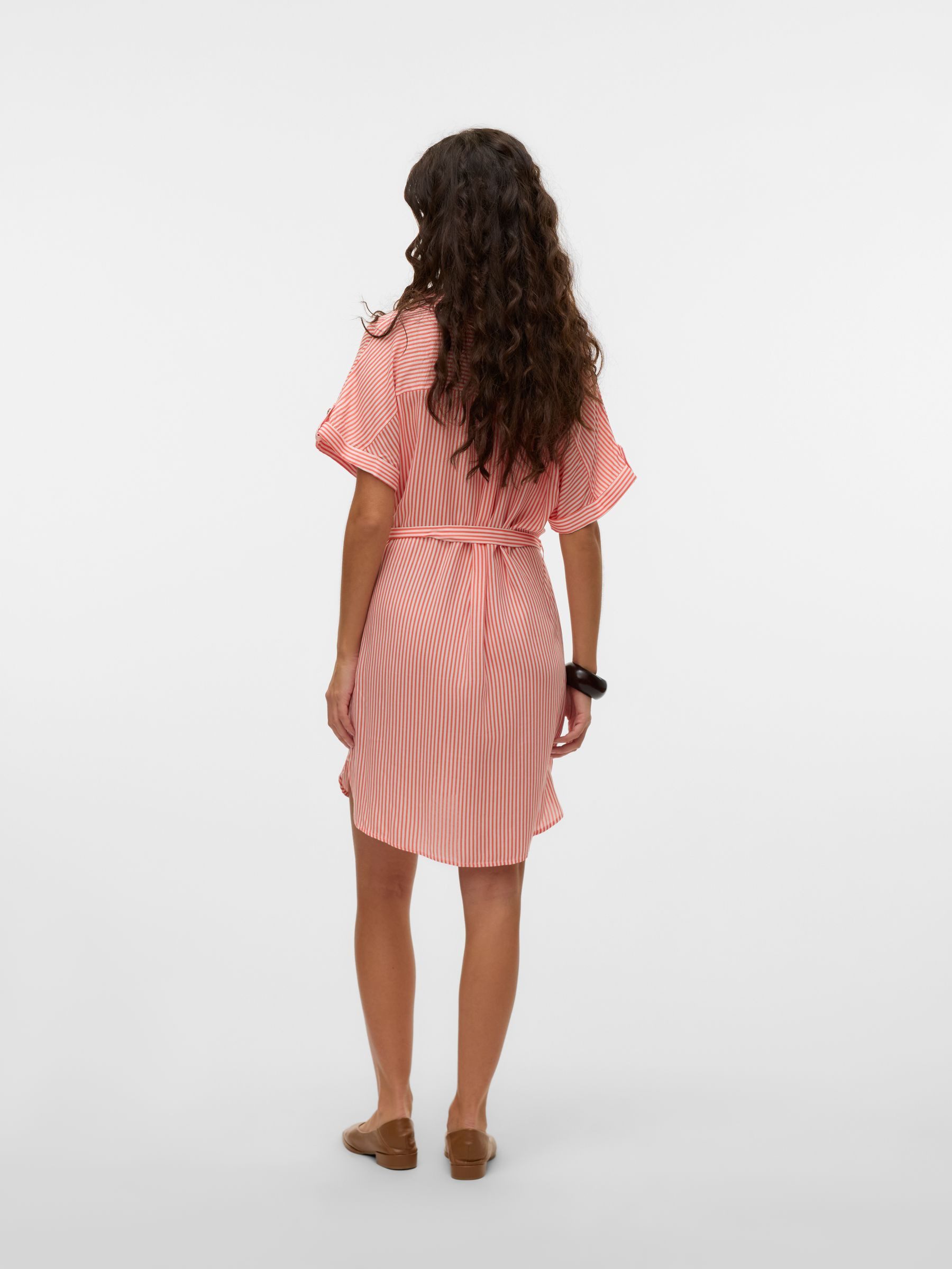 Vero Moda Shirtkleid Gestreiftes Hemdkleid mit günstig online kaufen