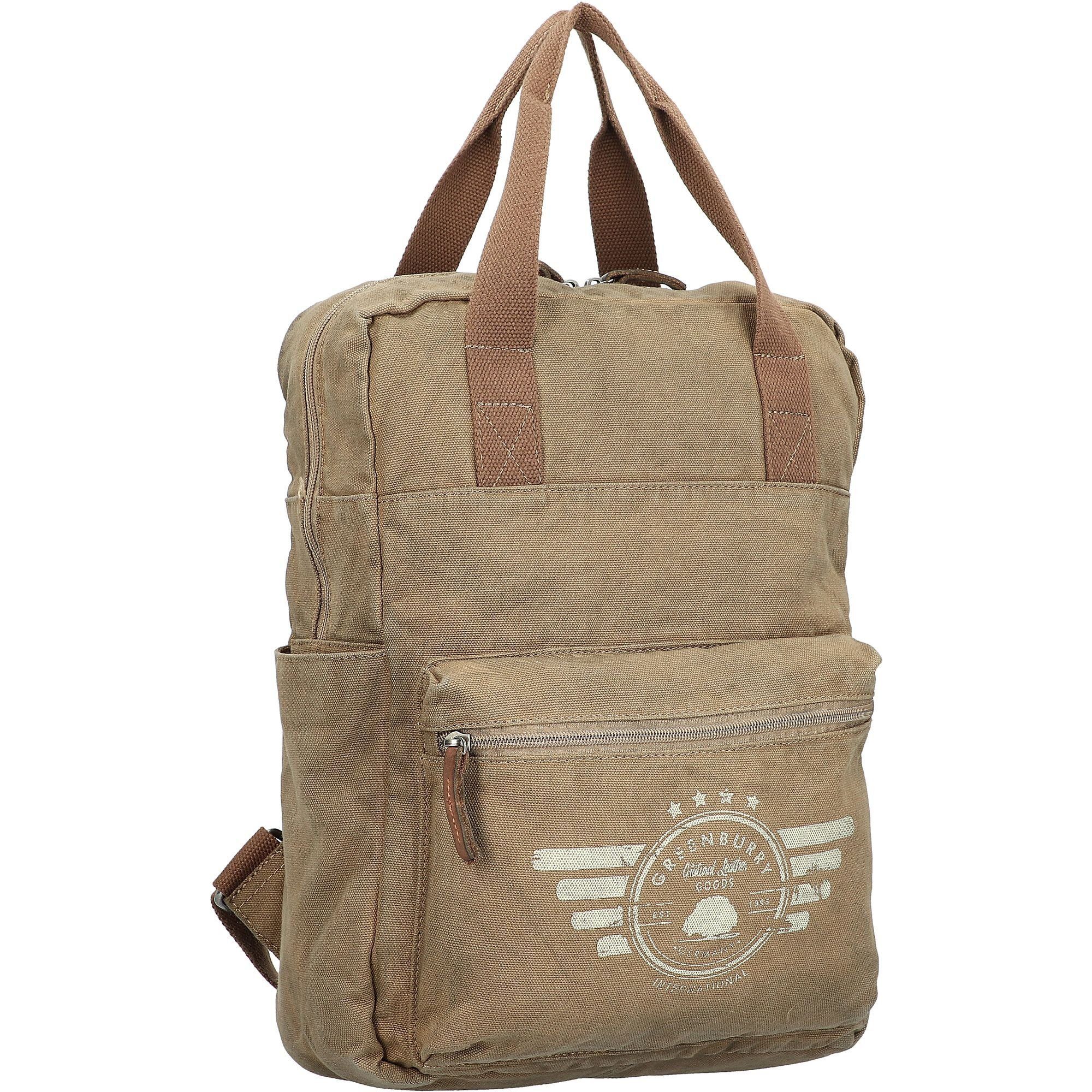 Greenburry Rucksack Vintage, Baumwolle günstig online kaufen