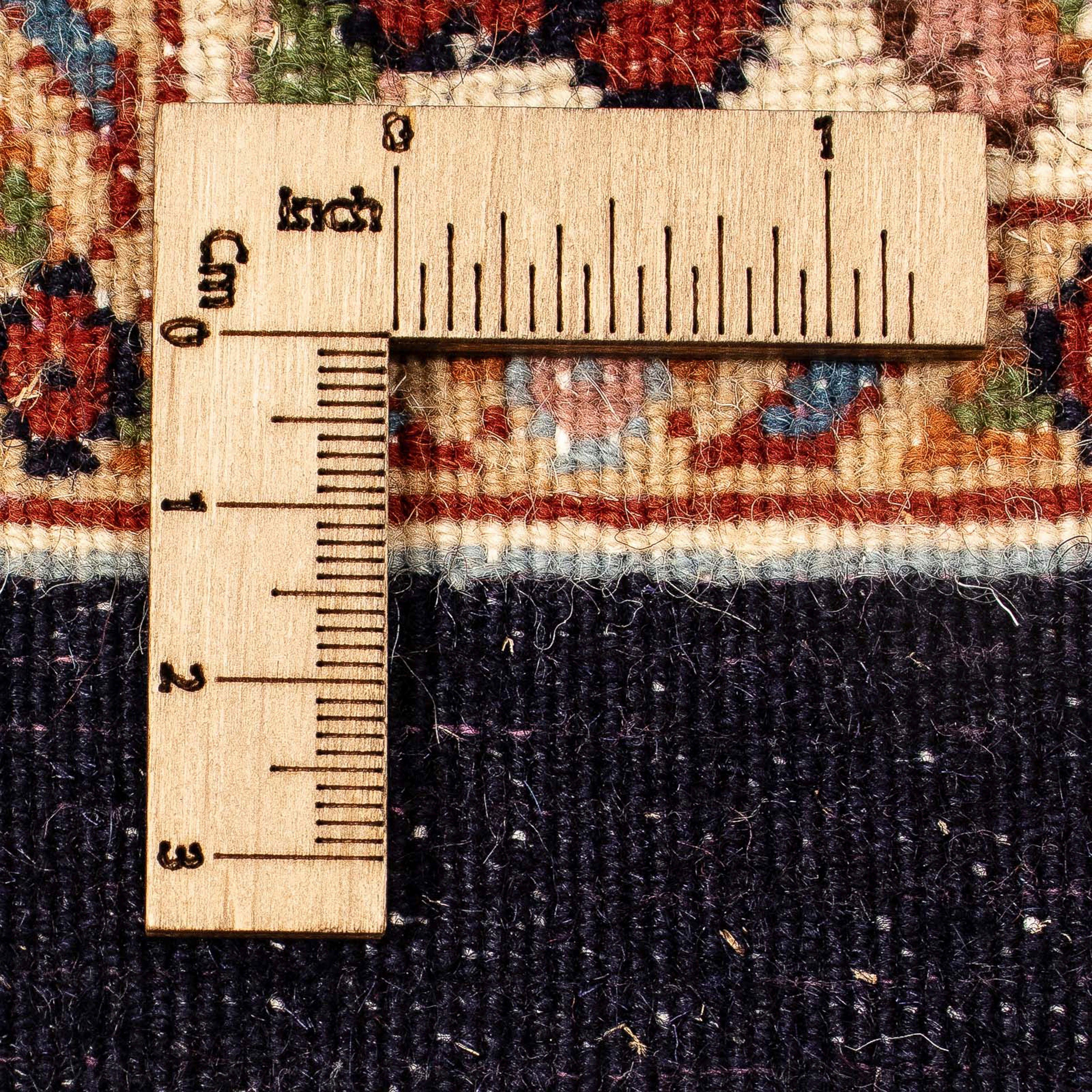 Orientteppich Perser - - 238 dunkelblau, morgenland, cm Einzelstück mm, mit Höhe: Zertifikat Handgeknüpft, - 10 rechteckig, x 330 Classic Wohnzimmer
