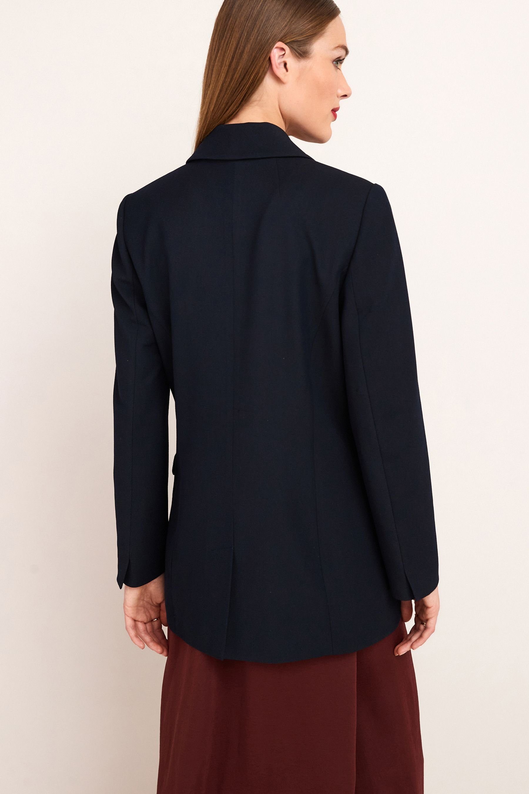 Damen Blazer Next Jackenblazer Premium-Jacke im Uniformstil