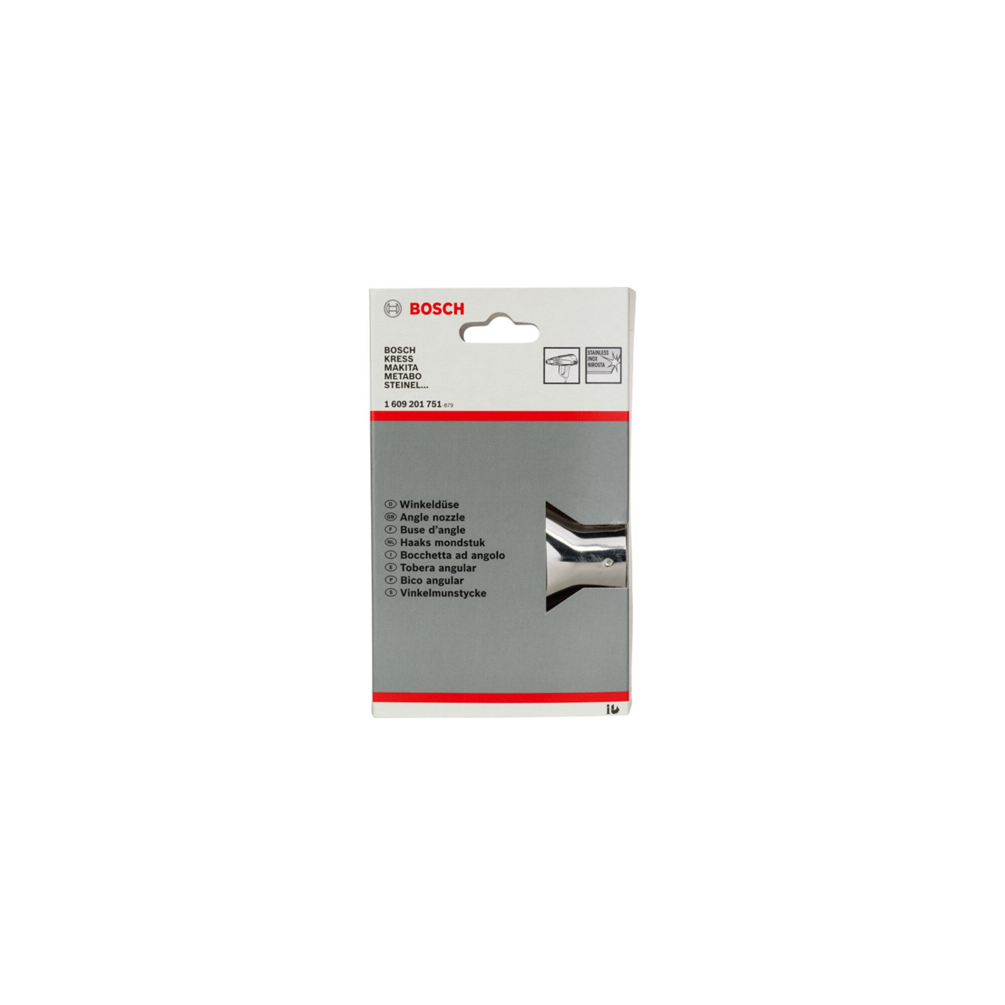 Bosch Professional Zubehör-Set Bosch Winkeldüse 80 mm 33,5 mm