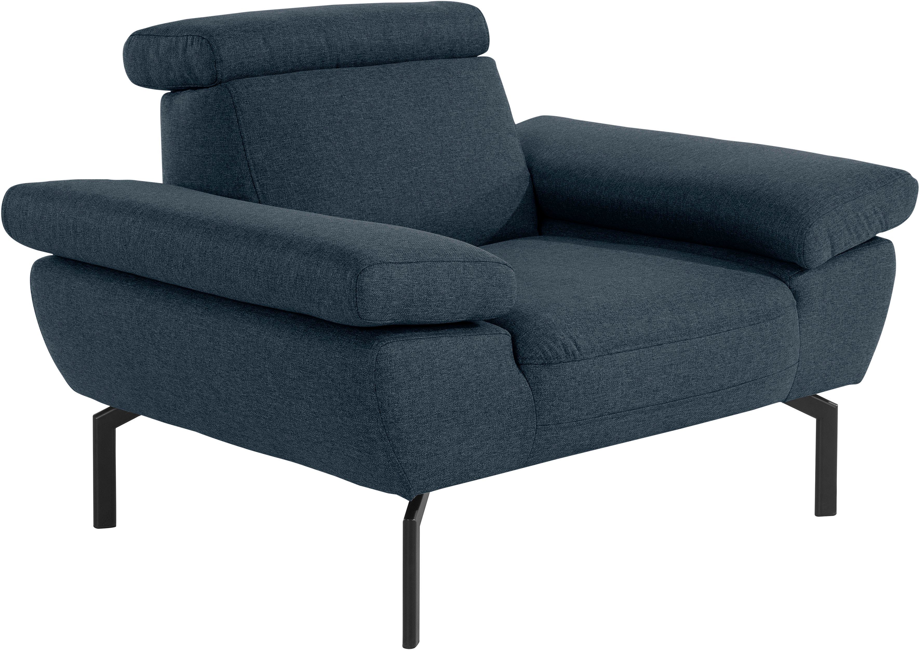 Places of Style Rückenverstellung, mit Luxus, wahlweise in Trapino Lederoptik Luxus-Microfaser Sessel