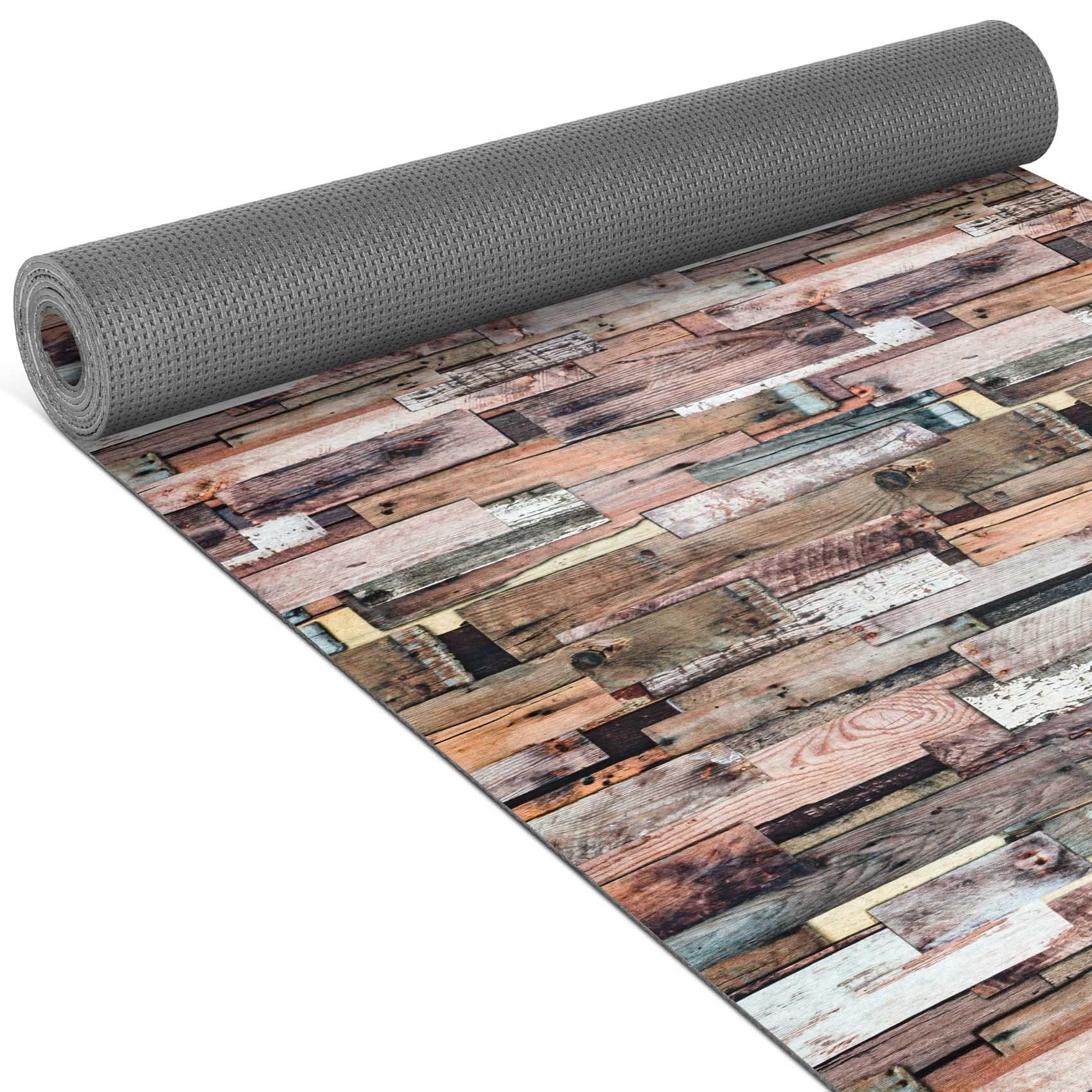 Küchenläufer Küchenläufer Läufer Küchenteppich Teppich Textil RANNA Premium Alt-Hol, ANRO, Rechteckig, Höhe: 3 mm, Textil